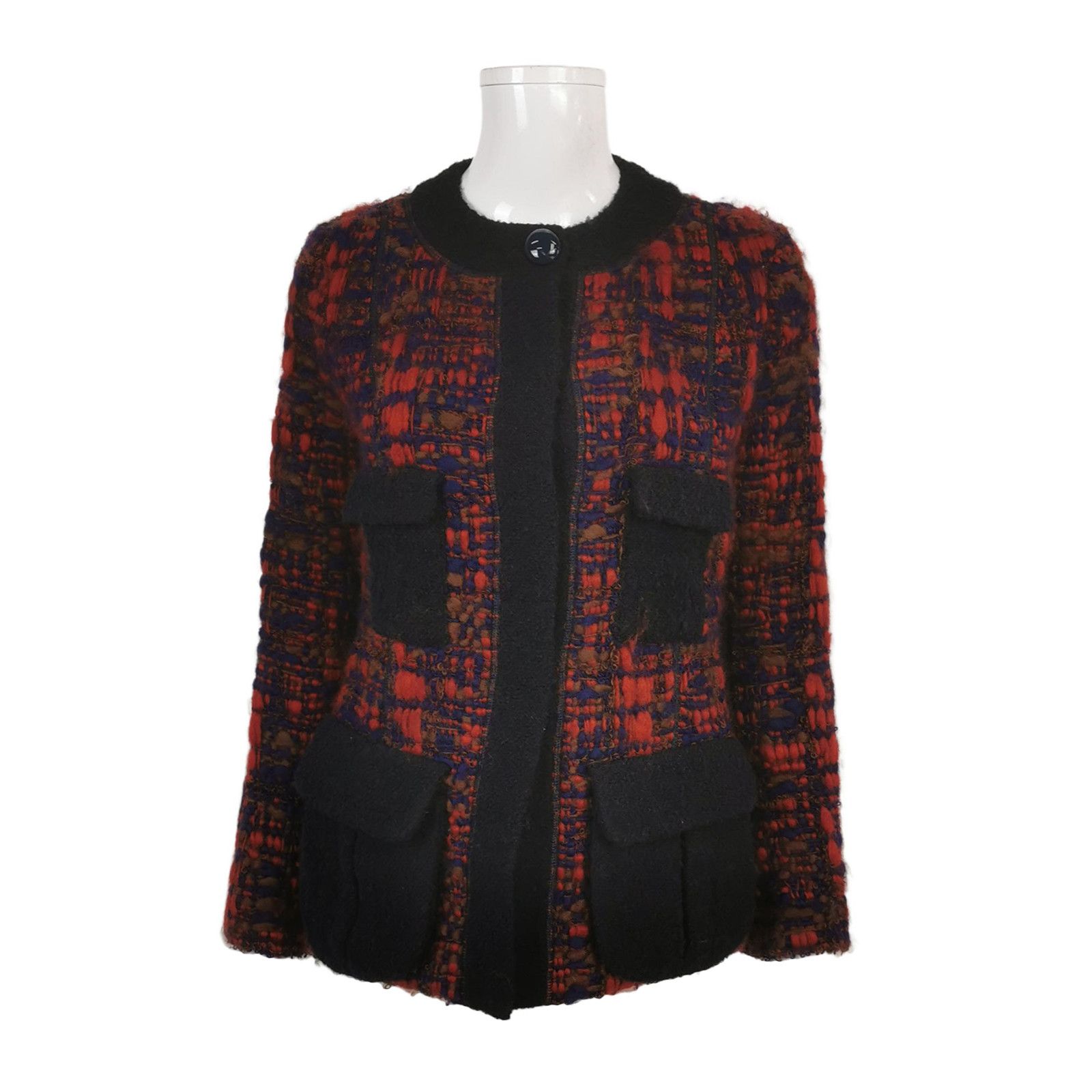 Louis Vuitton Louis Vuitton Tweed Jacket Size 34 Size XS / US 0-2 / IT 36-38 - 1 Thumbnail