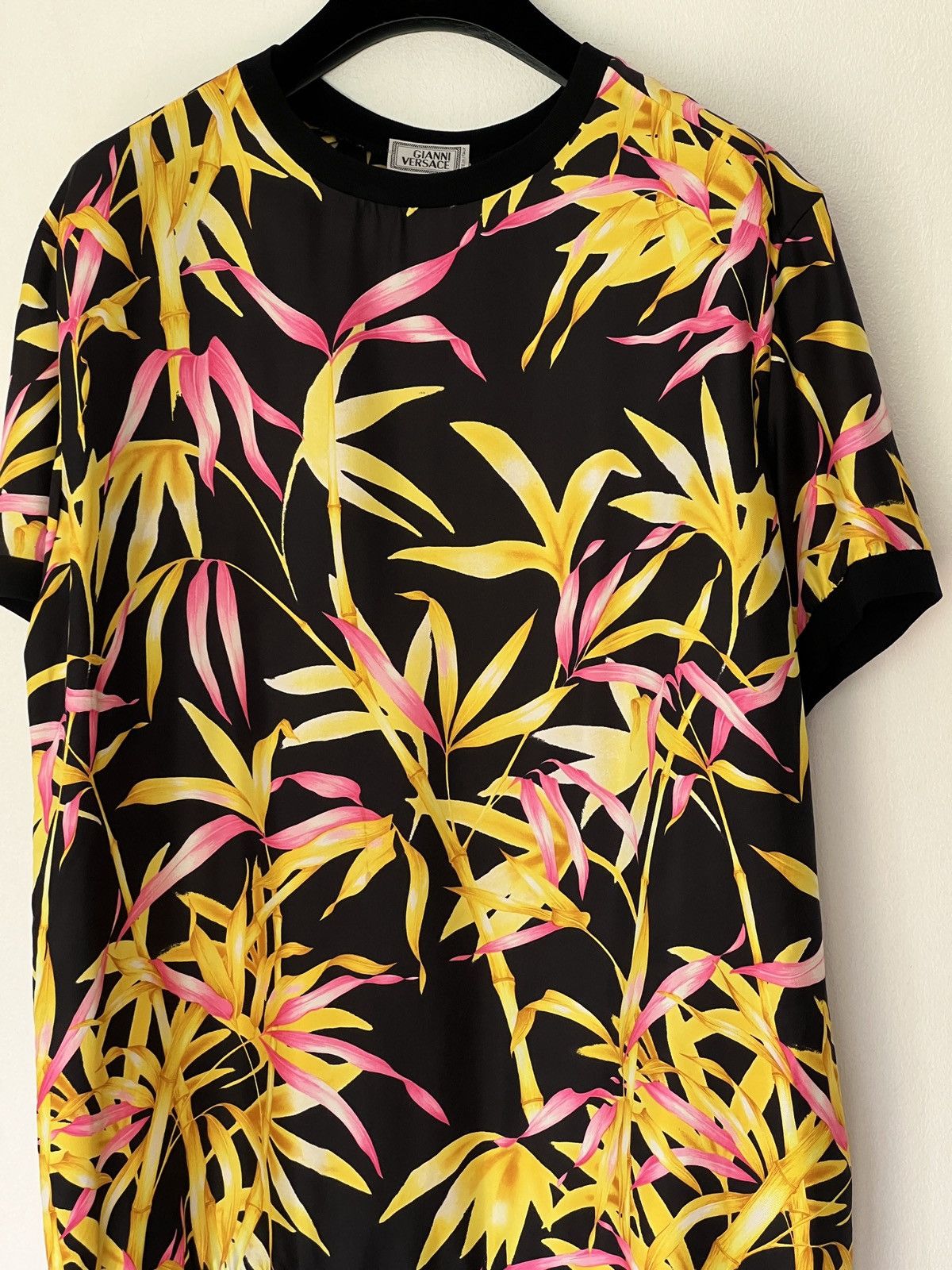 Versace Versace Spring 2000 bamboo silk Size US M / EU 48-50 / 2 - 2 Thumbnail