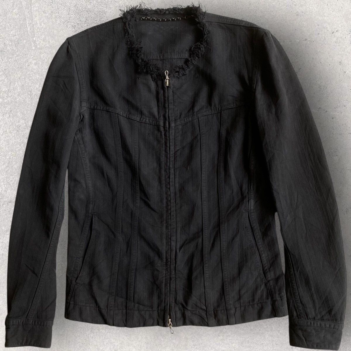 Julius SS06 The Structure Rigid Herringbone Jacket Size US M / EU 48-50 / 2 - 1 Thumbnail