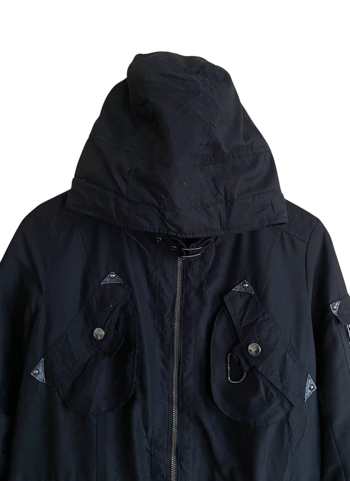 Le Grande Bleu (L.G.B.) Vintage Japanese Brand Ionic Tactical Jacket 2000s Size US L / EU 52-54 / 3 - 3 Thumbnail