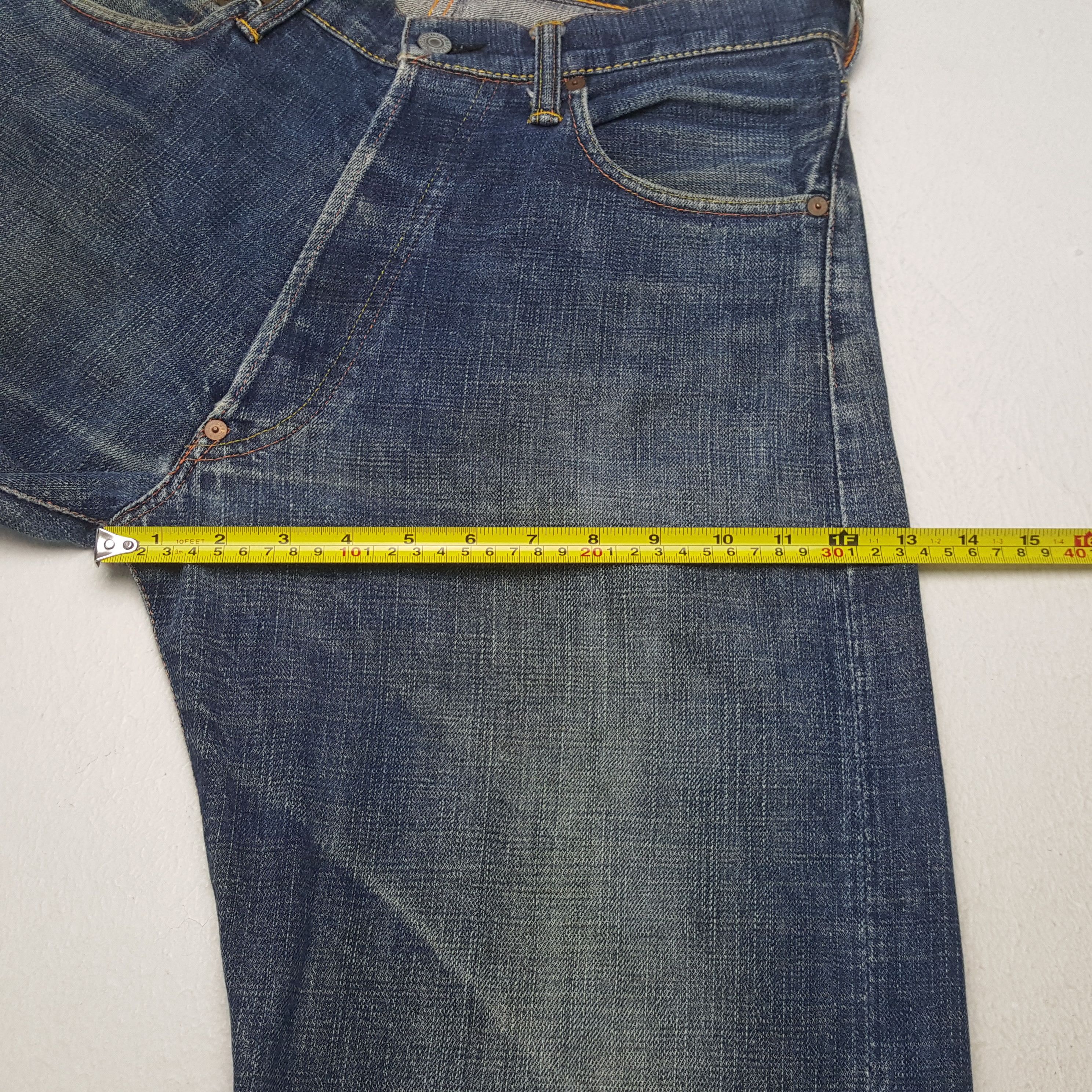 Evisu Vintage Evisu Japanese Brand Daicock Custom Style Jeans RR12 Size US 30 / EU 46 - 9 Thumbnail