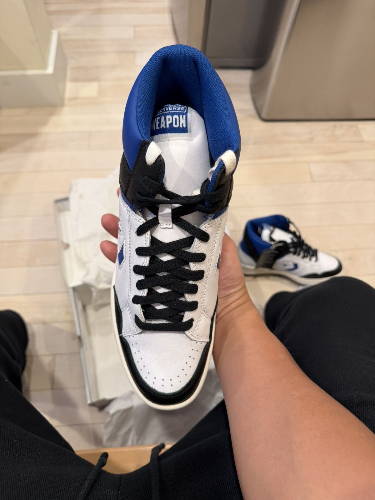 Converse × Fragment Design Converse Weapon Mid Fragment size 10. Size US 10 / EU 43 - 4 Thumbnail