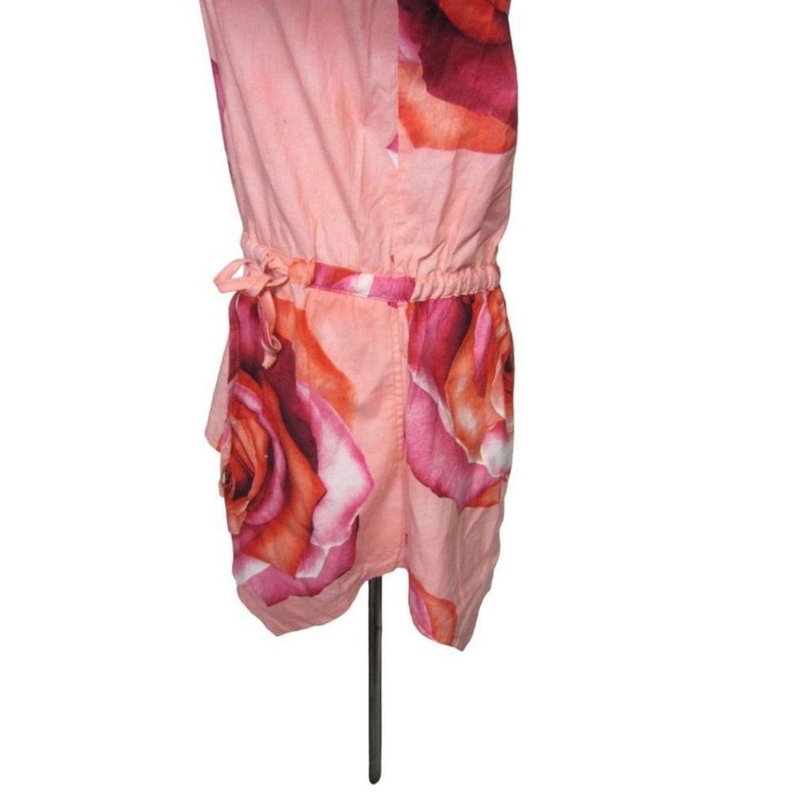 Other Koi by Kathy Peterson Pink Floral Cotton Top Cottagecore Size M / US 6-8 / IT 42-44 - 4 Thumbnail