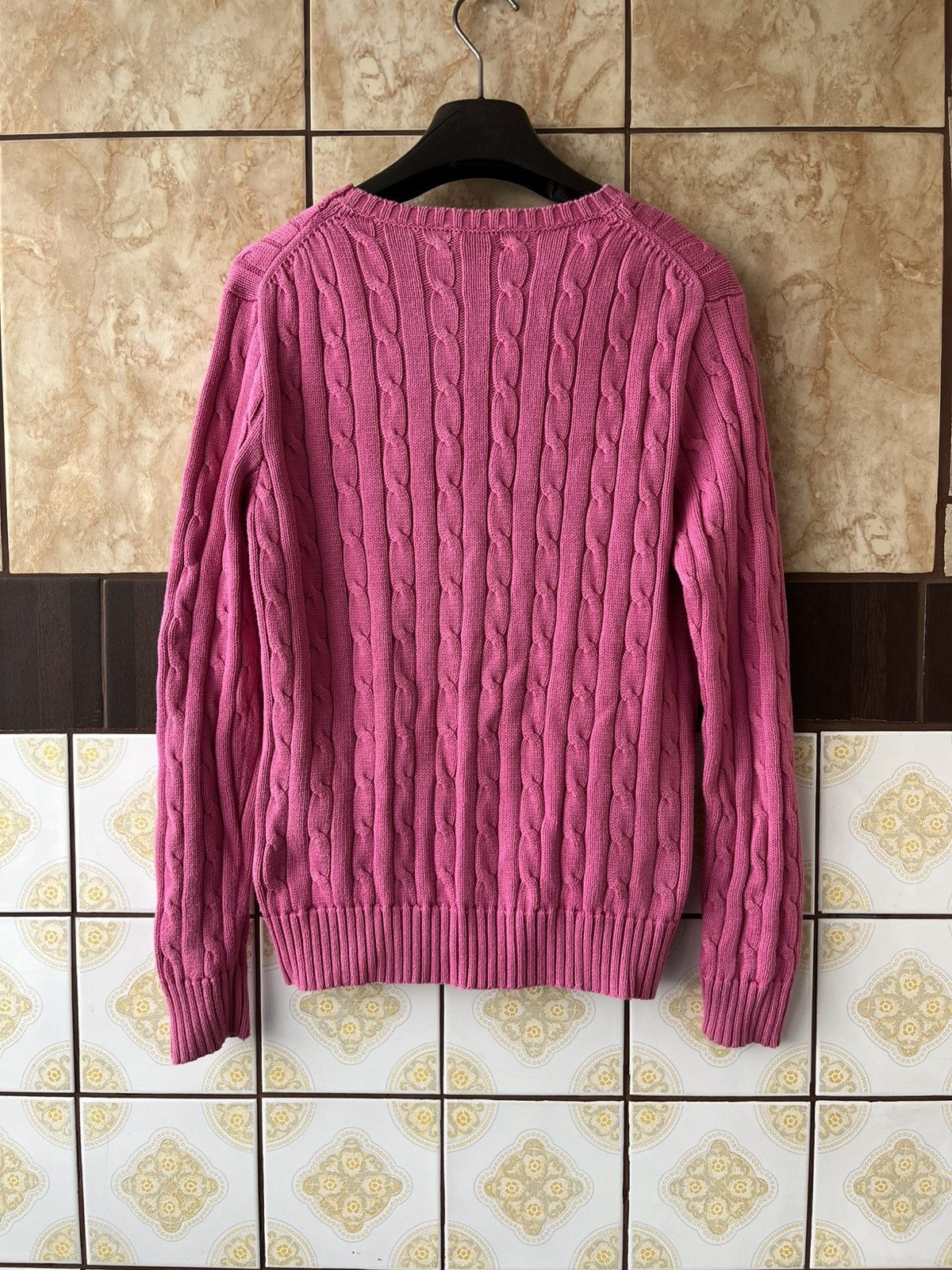 Polo Ralph Lauren Vintage Polo Ralph Lauren pink sweater Size M / US 6-8 / IT 42-44 - 3 Thumbnail