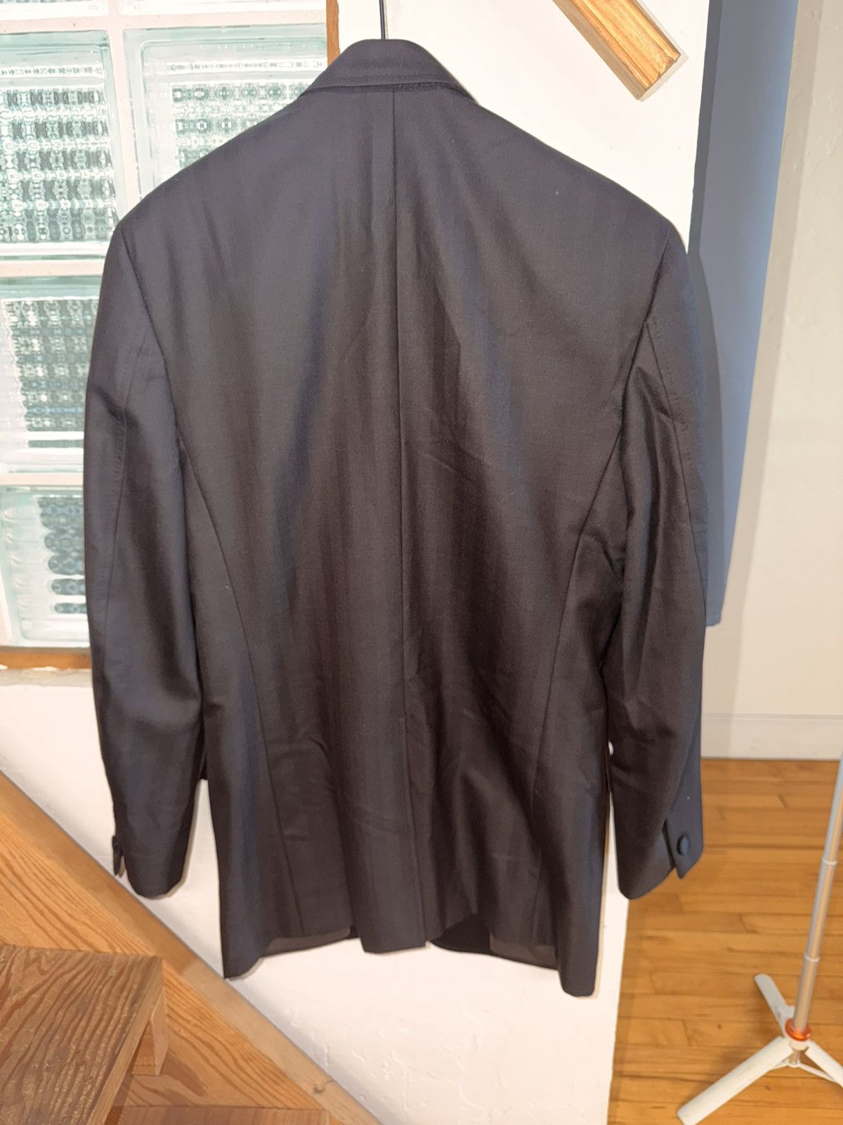 Louis Vuitton Louis Vuitton Single Breasted Chocolate Tuxedo Size 48R - 2 Thumbnail