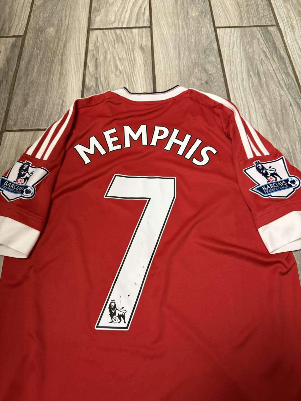Manchester United 15/16 #7 Memphis Depay Home Jersey AC1414