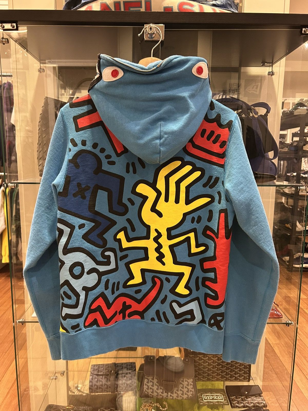 Bape Bape Keith Haring Shark Full Zip Hoodie Size US M / EU 48-50 / 2 - 2 Thumbnail