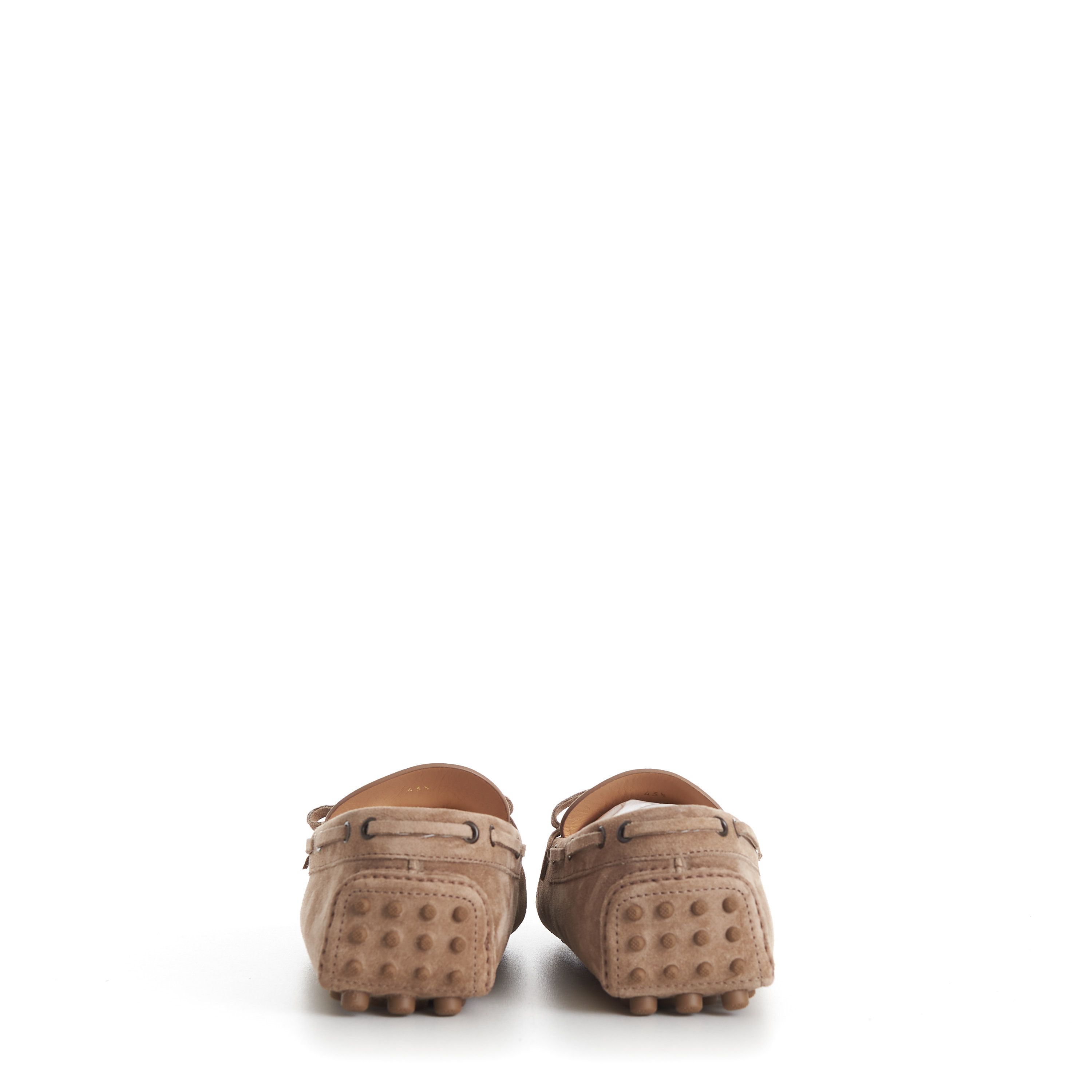 Brunello Cucinelli Light Brown Driver Shoes Moccasin - Suede Calfskin Size US 8 / EU 41 - 7 Thumbnail