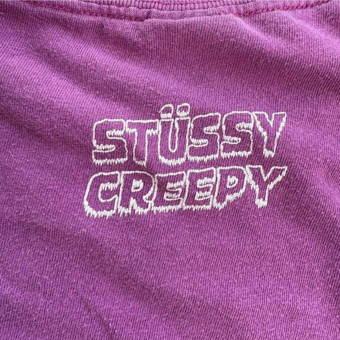 Stussy Stussy Creep Graphic Tee Size US XL / EU 56 / 4 - 4 Thumbnail