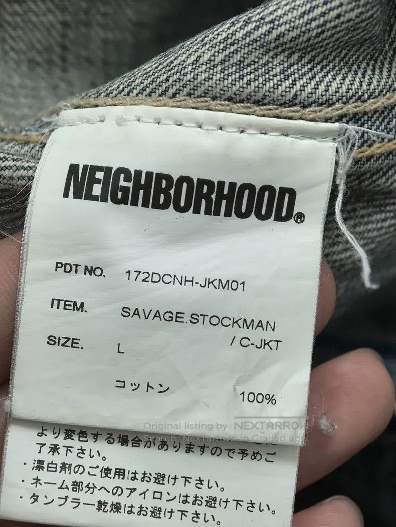 Neighborhood Neighborhood denim jacket Size US L / EU 52-54 / 3 - 4 Thumbnail