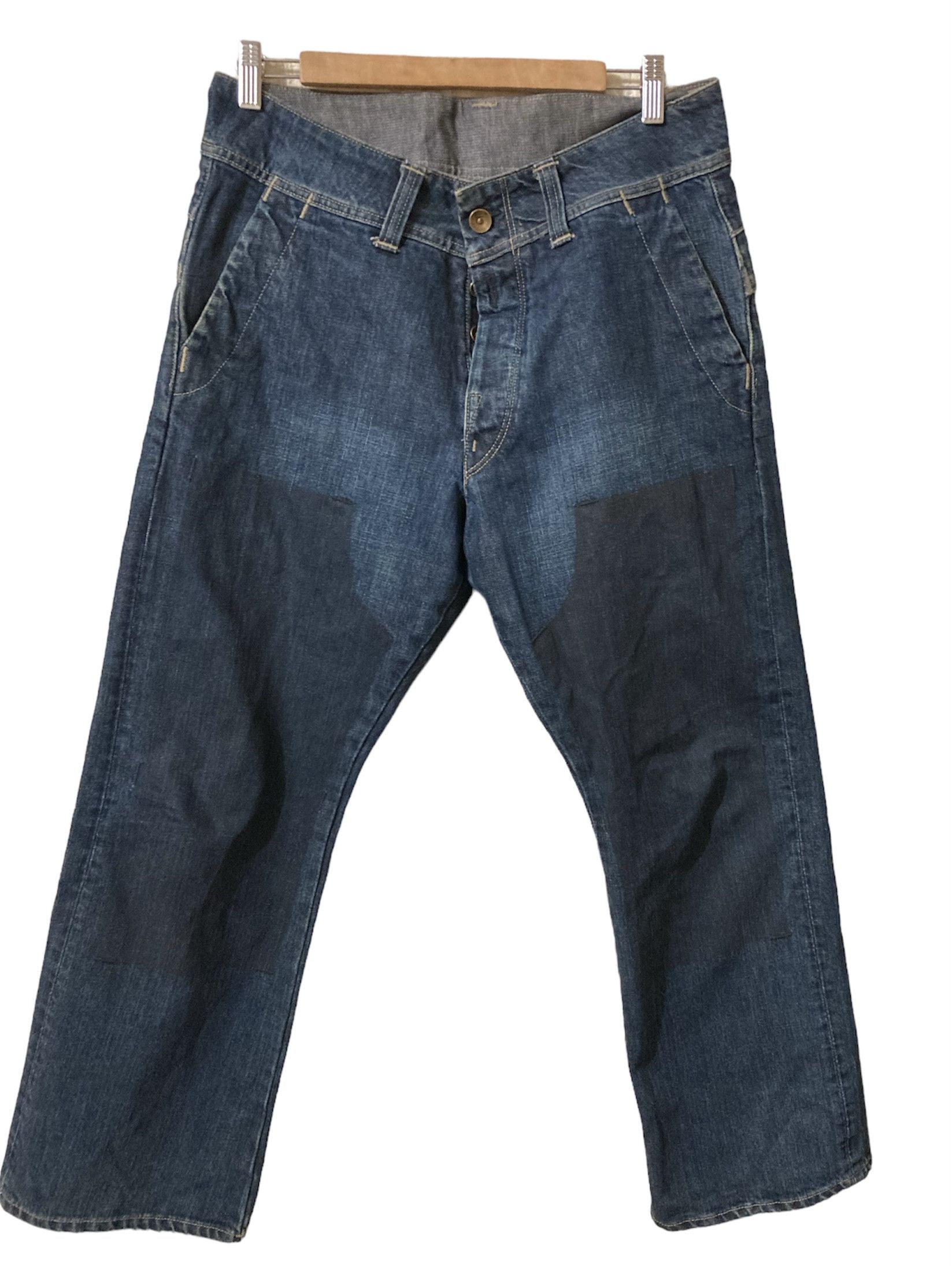 G-Star × Vintage Vintage G Star S.C. Eager Jeans Wide Straight Jeans. Size US 32 / EU 48 - 1 Thumbnail