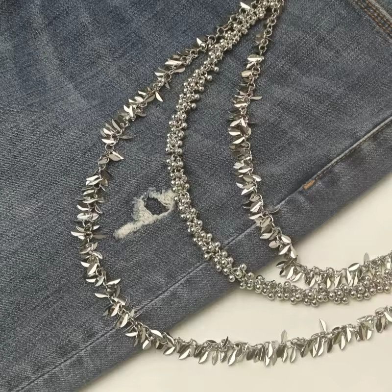 Japanese Brand × Vintage Leaf Round Bead Pants Chain Size ONE SIZE - 7 Thumbnail