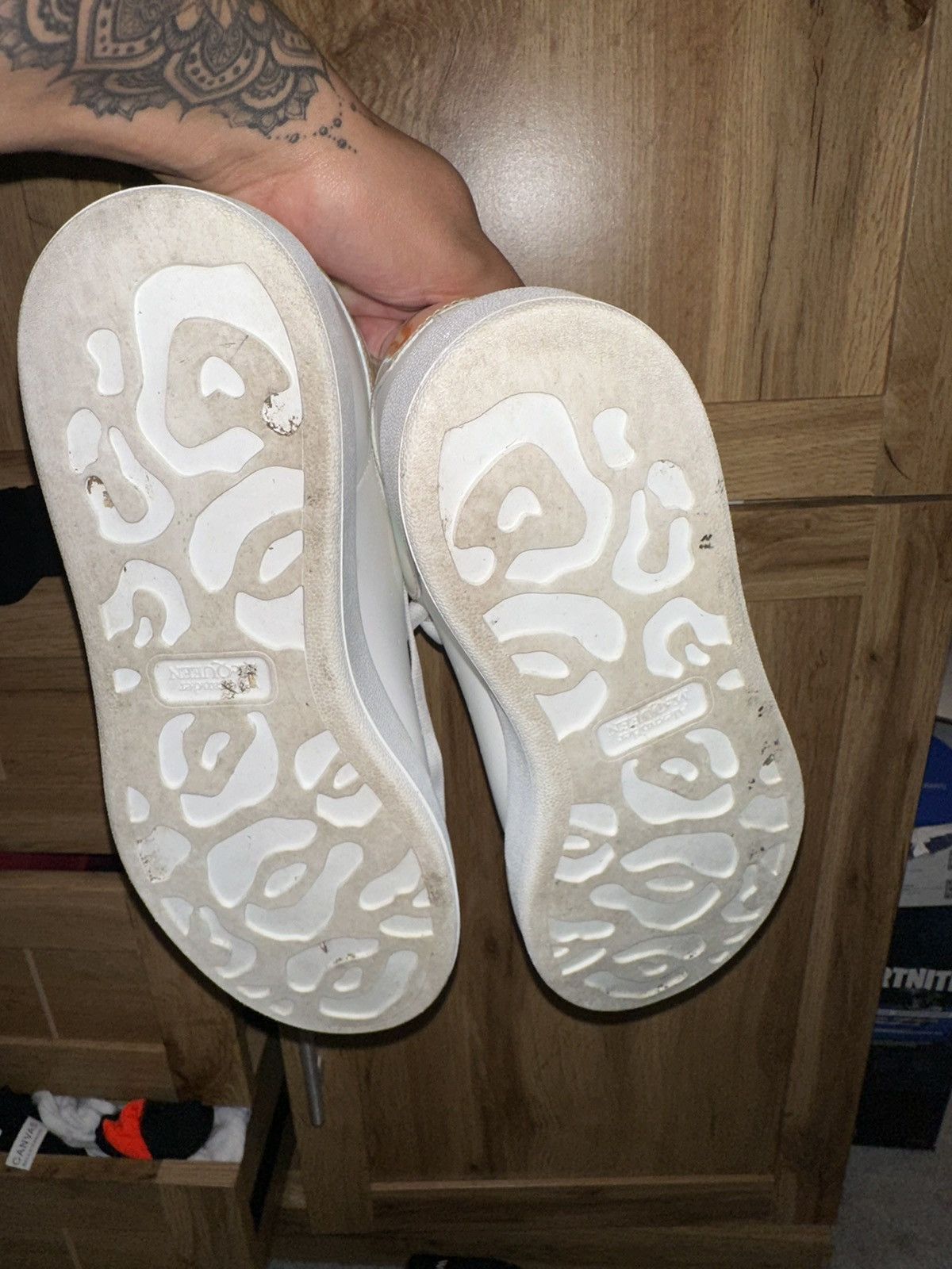 Alexander McQueen Alexander McQueen Sneaker Leather S.RUBB Larrydrea Size US 8.5 / IT 38.5 - 11 Thumbnail