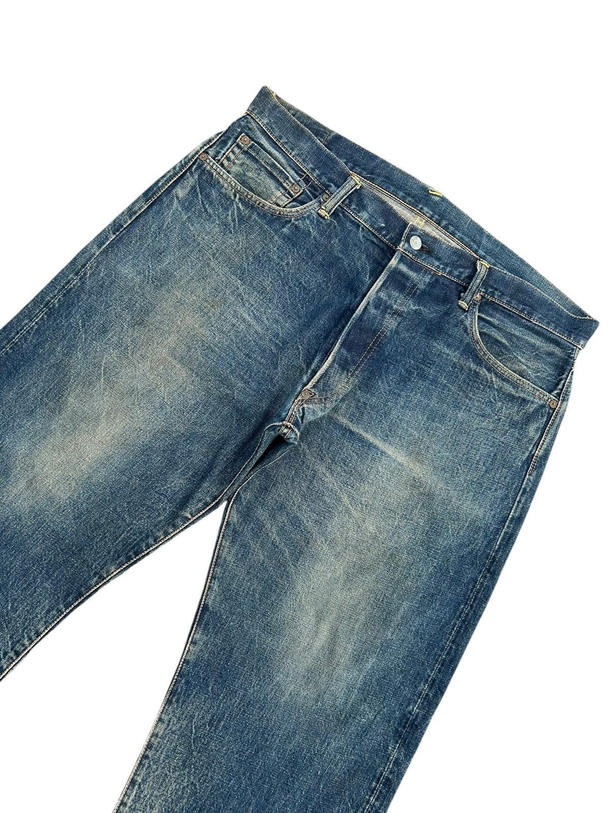 Evisu Vintage Evisu Daicock Selvedge Distressed Denim Jeans Size US 39 - 5 Thumbnail