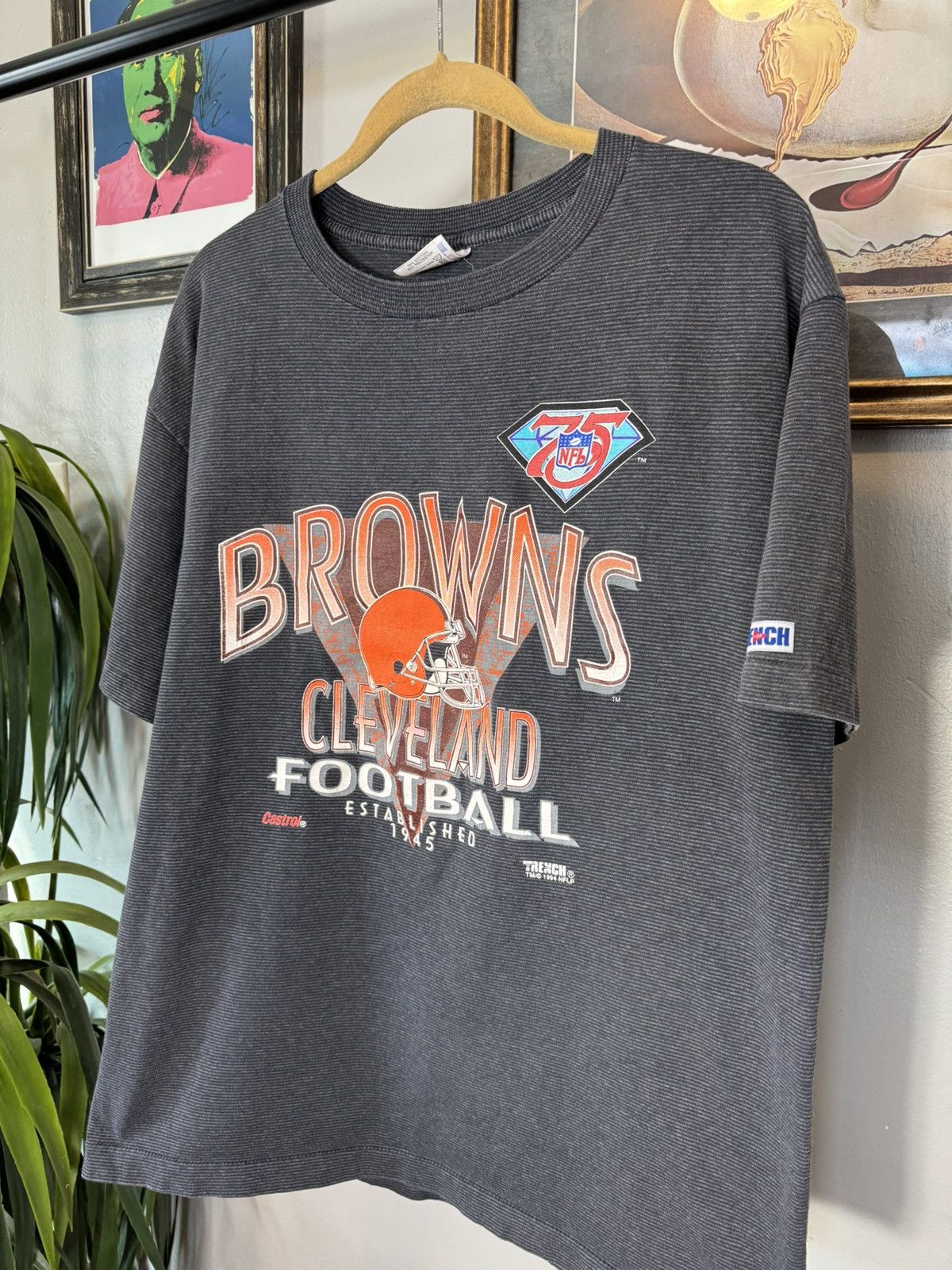 Vintage Vintage Cleveland Browns Shirt Size US XL / EU 56 / 4 - 3 Thumbnail