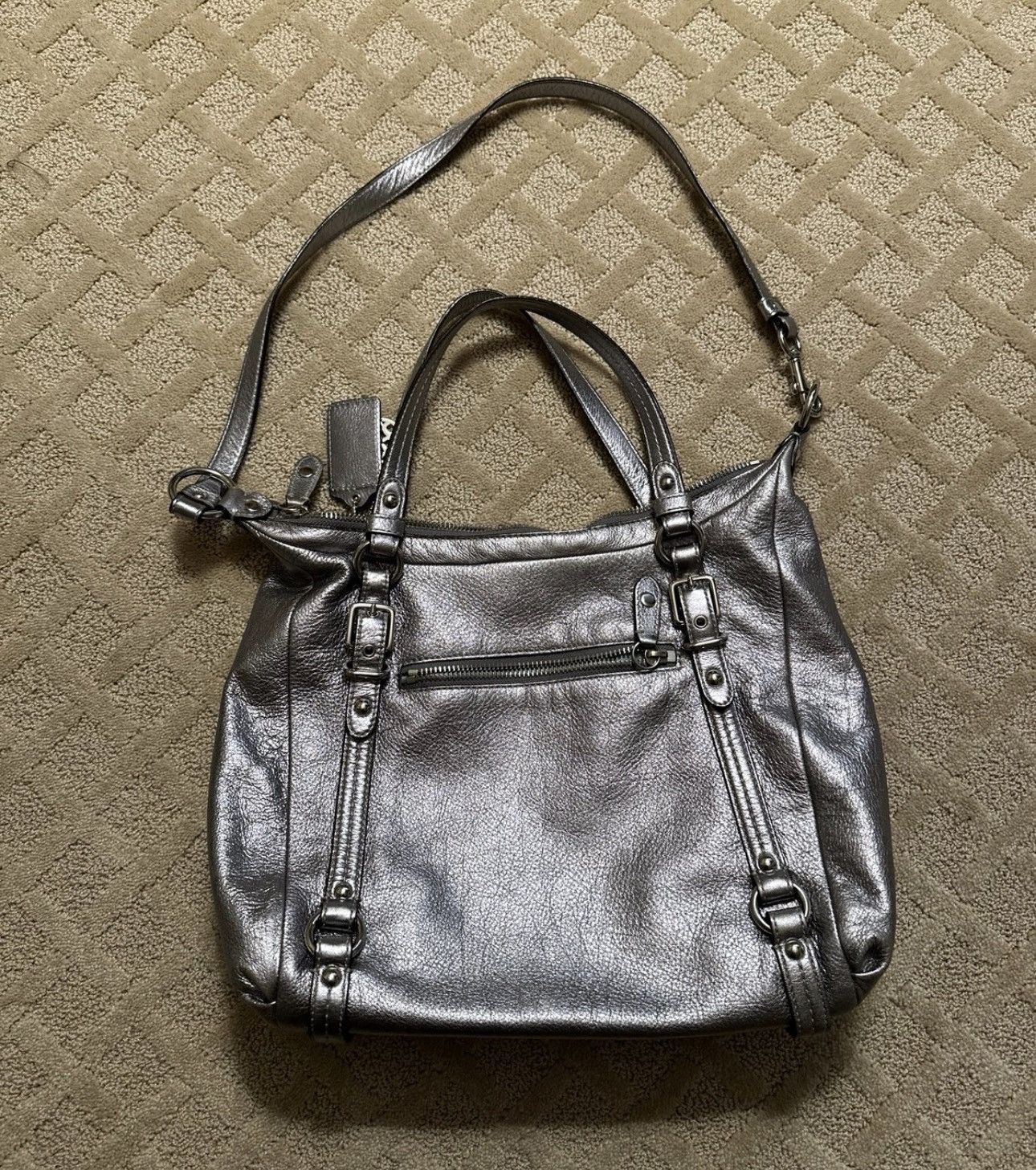 Coach Coach Silver Wallet and Purse Size ONE SIZE - 3 Thumbnail
