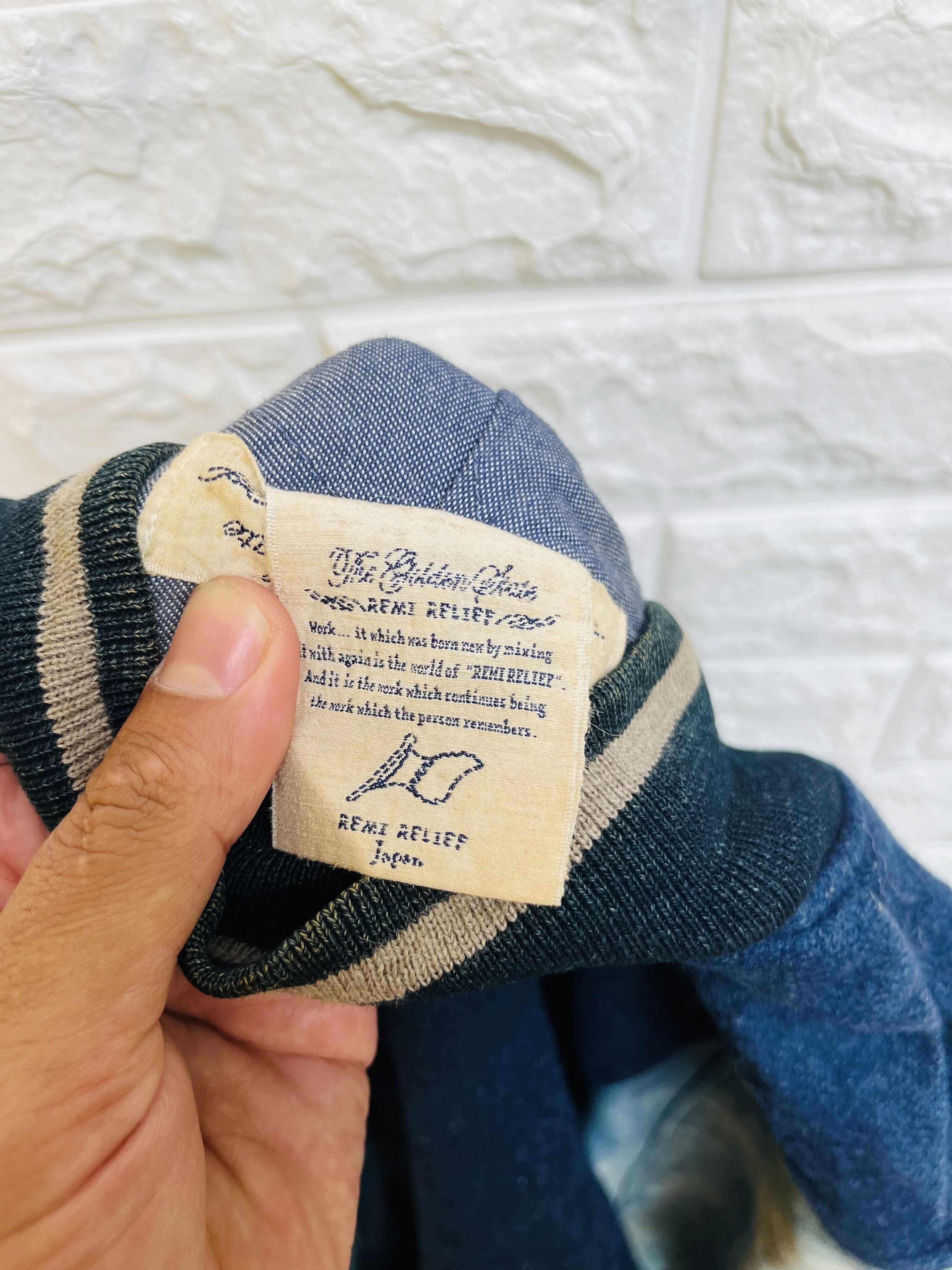 Japanese Brand × Remi Relief × Vintage Vintage Remy Relief Leather Sleeves Japanese Designer Style Size US L / EU 52-54 / 3 - 10 Thumbnail