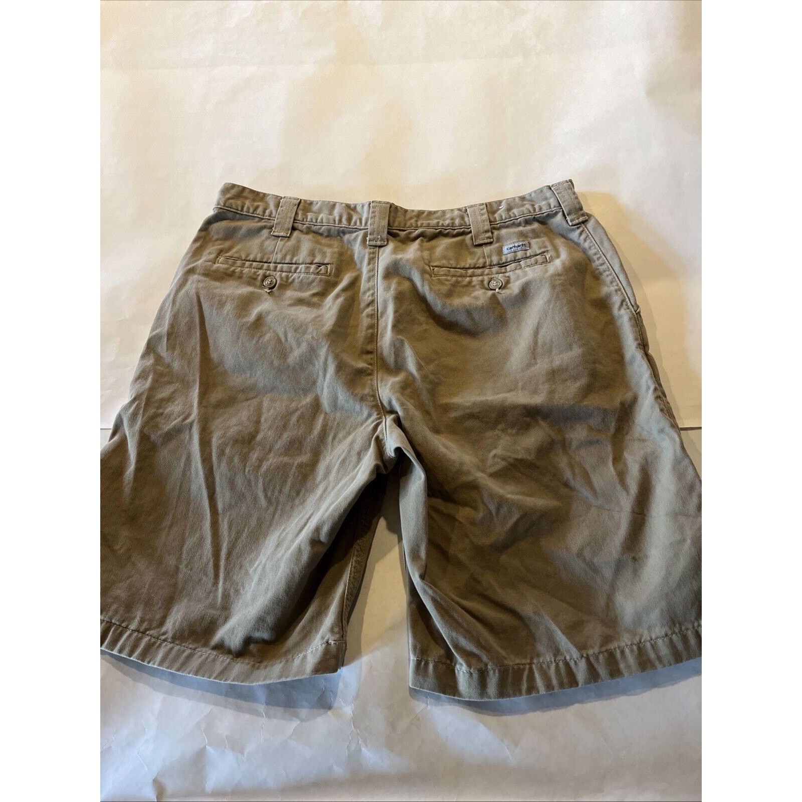 Carhartt Carhartt Canvas Shorts Mens 38 Brown Relaxed Workwear Travel Size US 38 / EU 54 - 10 Thumbnail