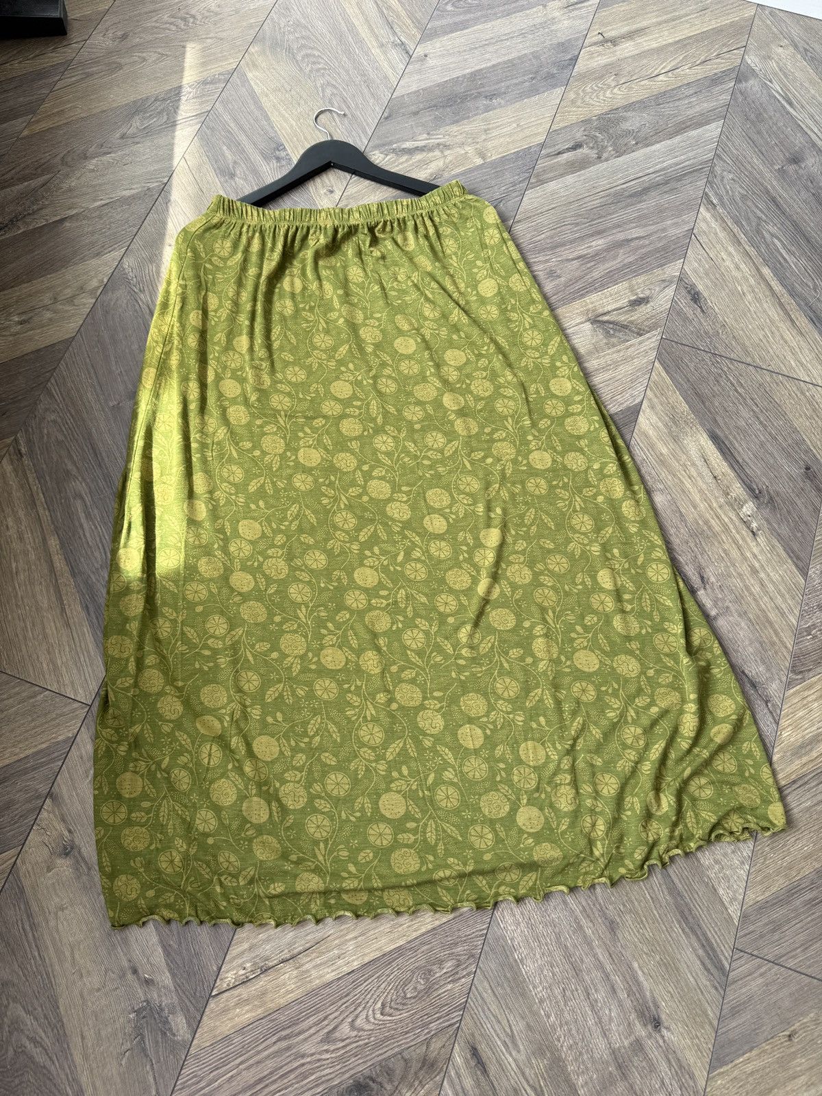 Gudrun Sjoden Vintage Gudrun Sjoden Green A-Line Midi Skirt Womens Size M / US 6-8 / IT 42-44 - 6 Thumbnail