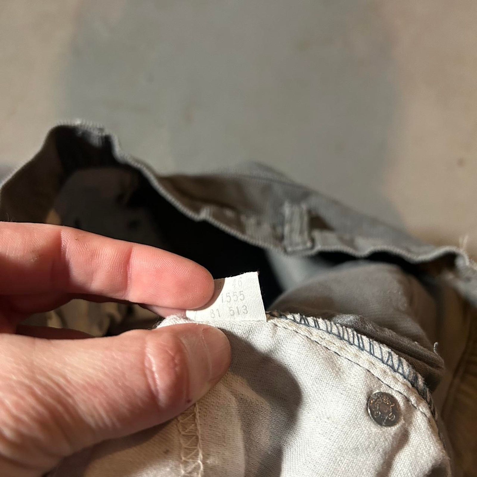 Levi's 80s grey levis corduroy pants Size US 34 / EU 50 - 3 Thumbnail
