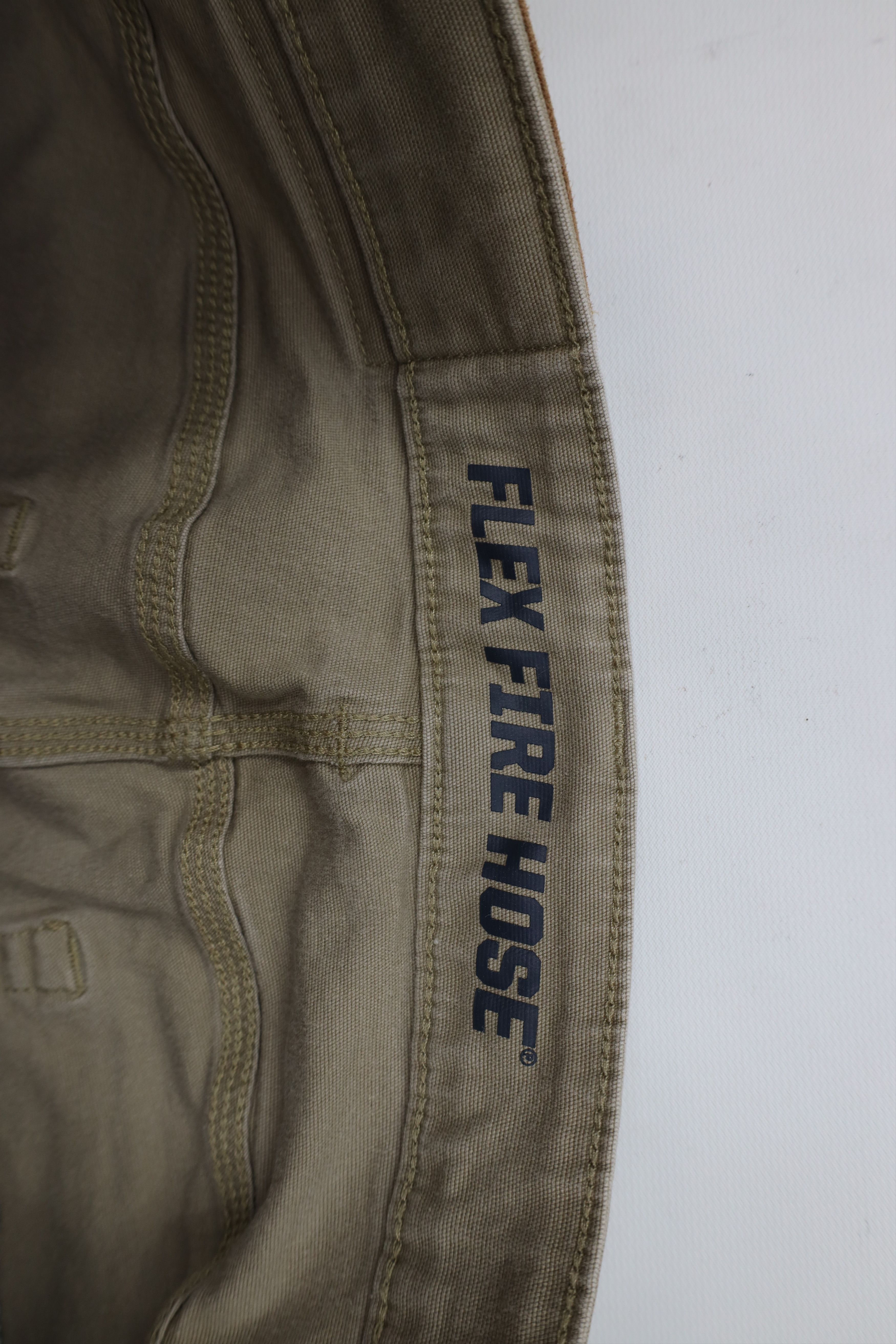 Duluth Trading Company × Vintage Duluth Trading Co Flex Fire Hose Canvas Workwear Pants Size US 32 / EU 48 - 9 Thumbnail