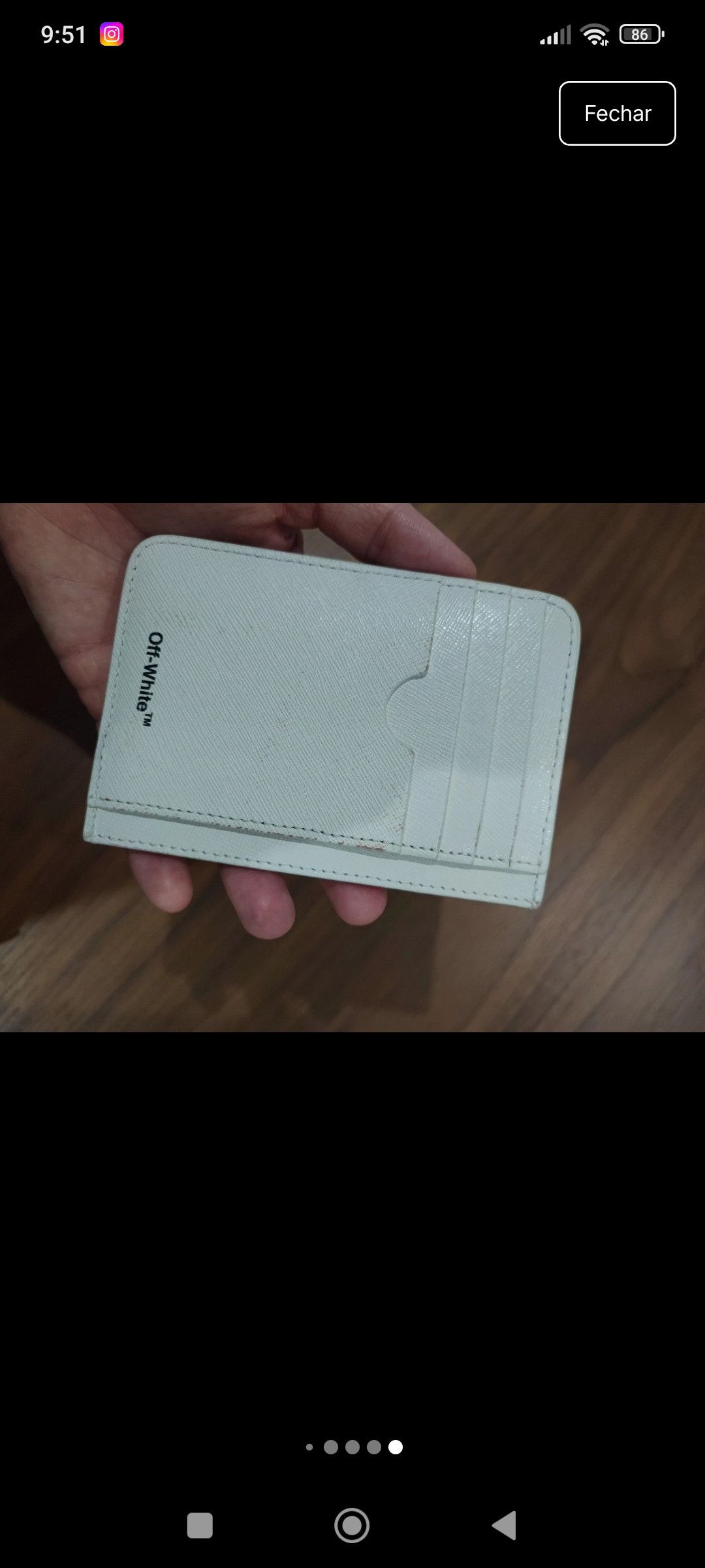 Off-White off white permanent collection card holder Size ONE SIZE - 8 Thumbnail