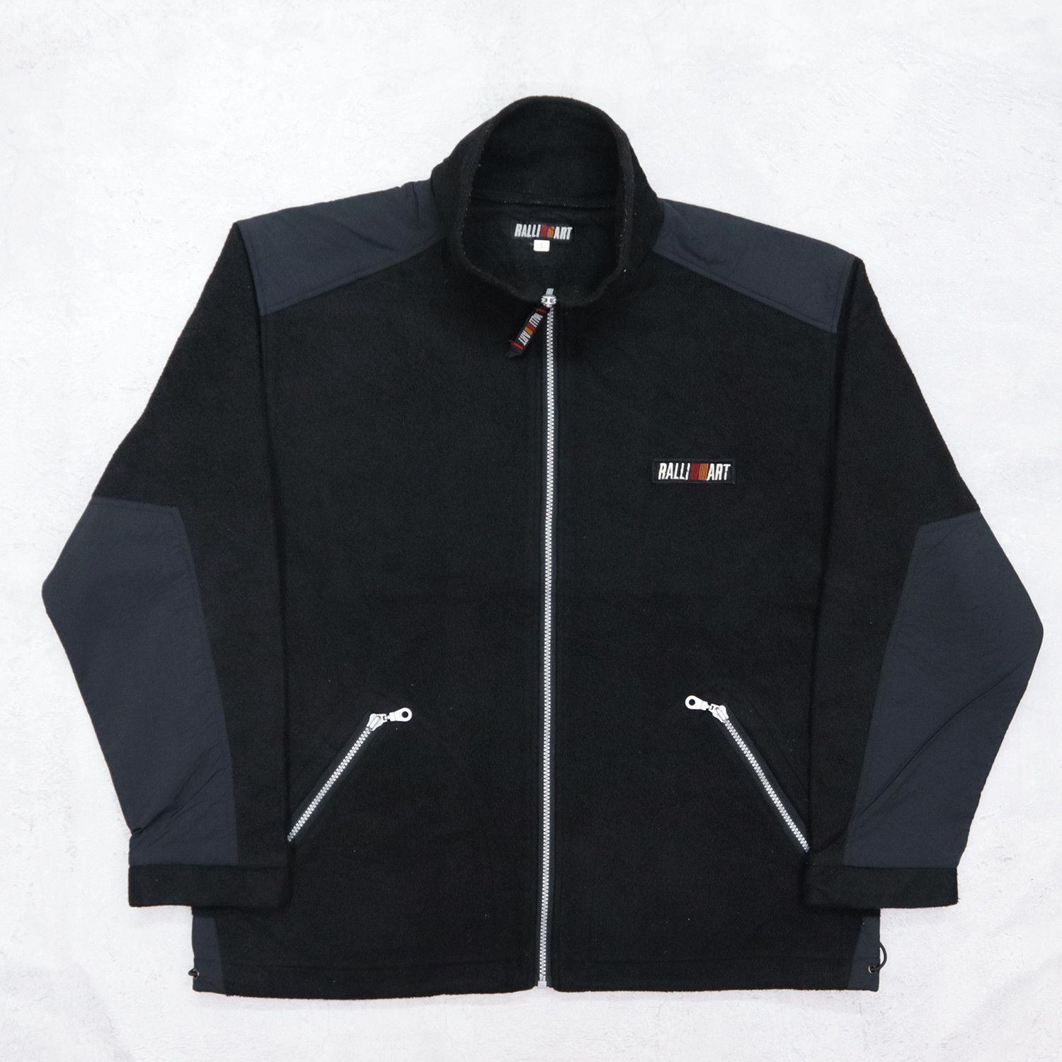 MITSUBISHI RALLIART Mini Logo Bomber Polar Fleece Jacket