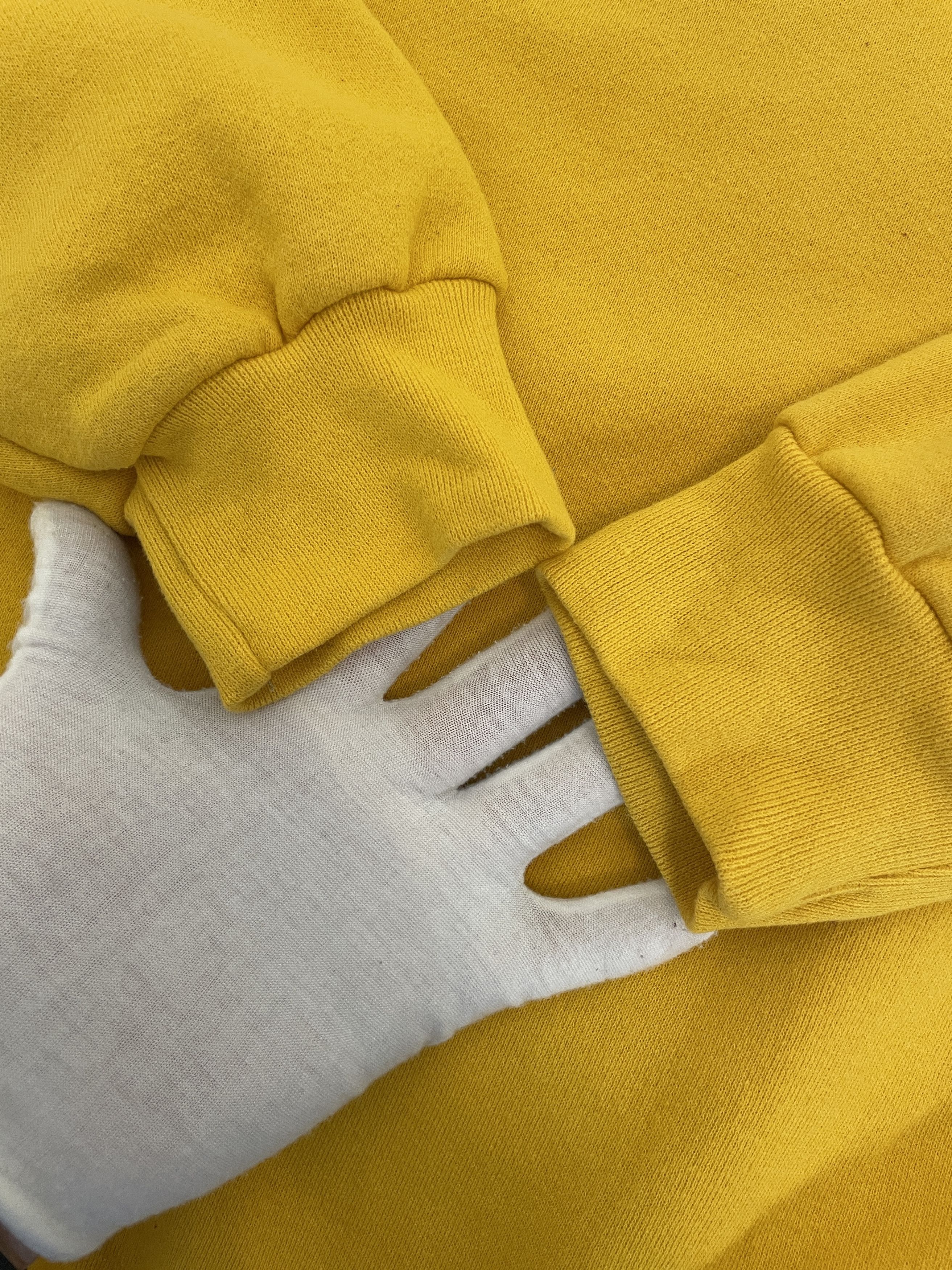 Russell Athletic Y2K Russell Athletic Blank Yellow Sweatshirt Size US XXL / EU 58 / 5 - 12 Thumbnail