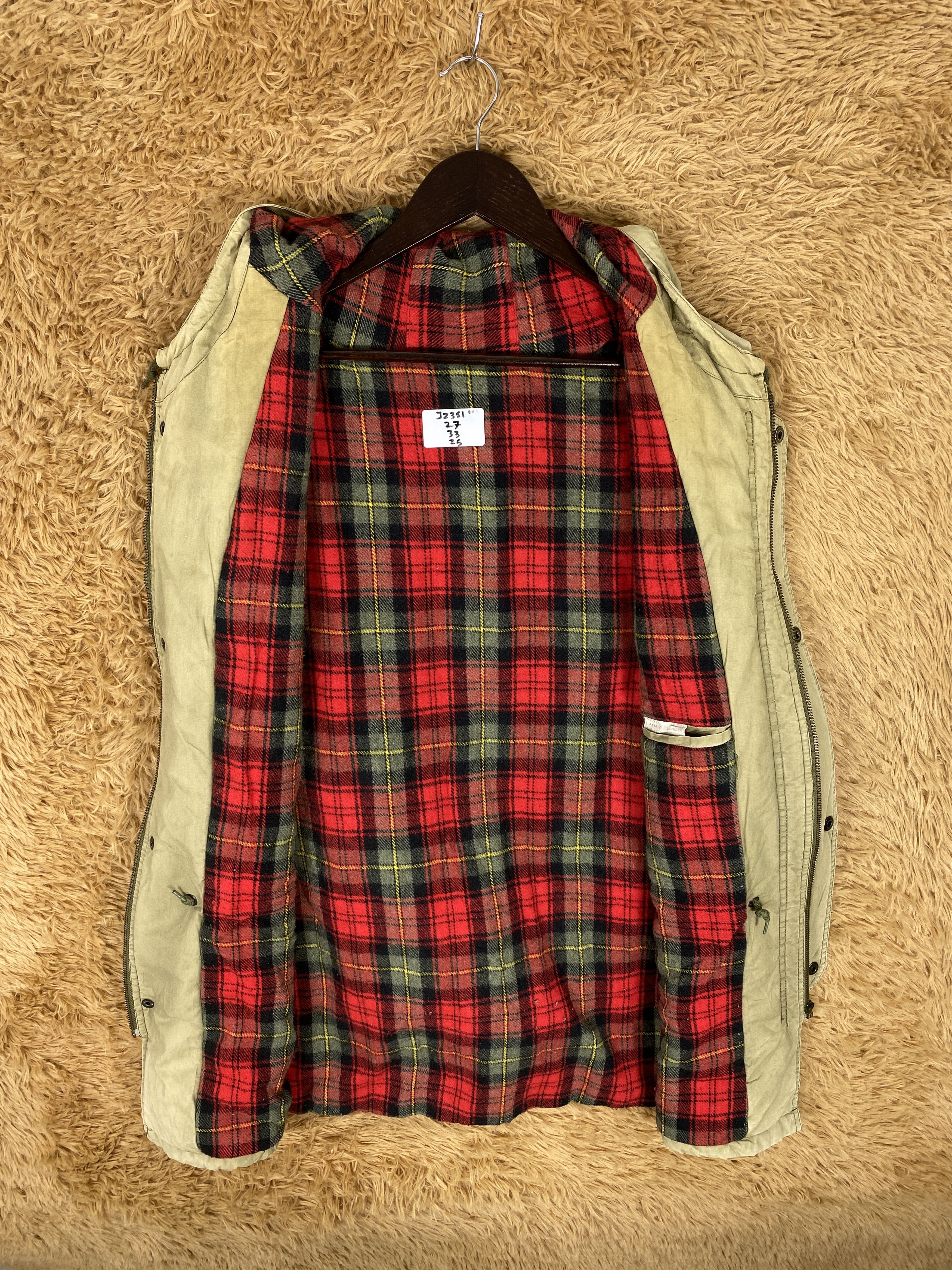 Japanese Brand Vintage Japanese Brand Hoodie Flannel Lining Jacket J2351 Size US L / EU 52-54 / 3 - 6 Thumbnail