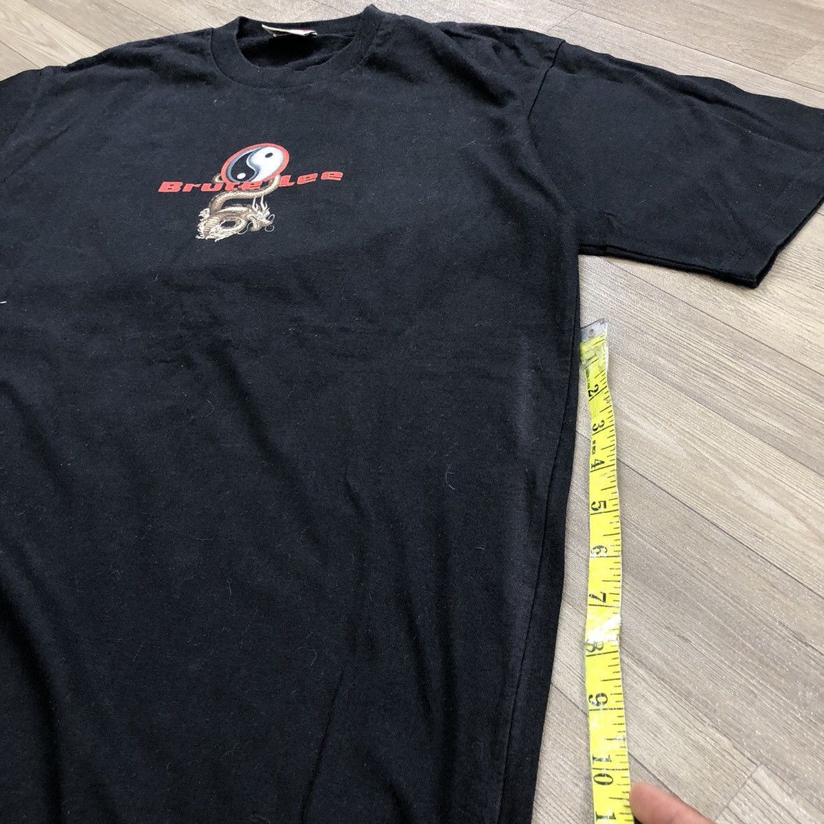 Vintage Vintage Bruce Lee The Dragons Promo Bootleg Tees Size US XL / EU 56 / 4 - 10 Thumbnail