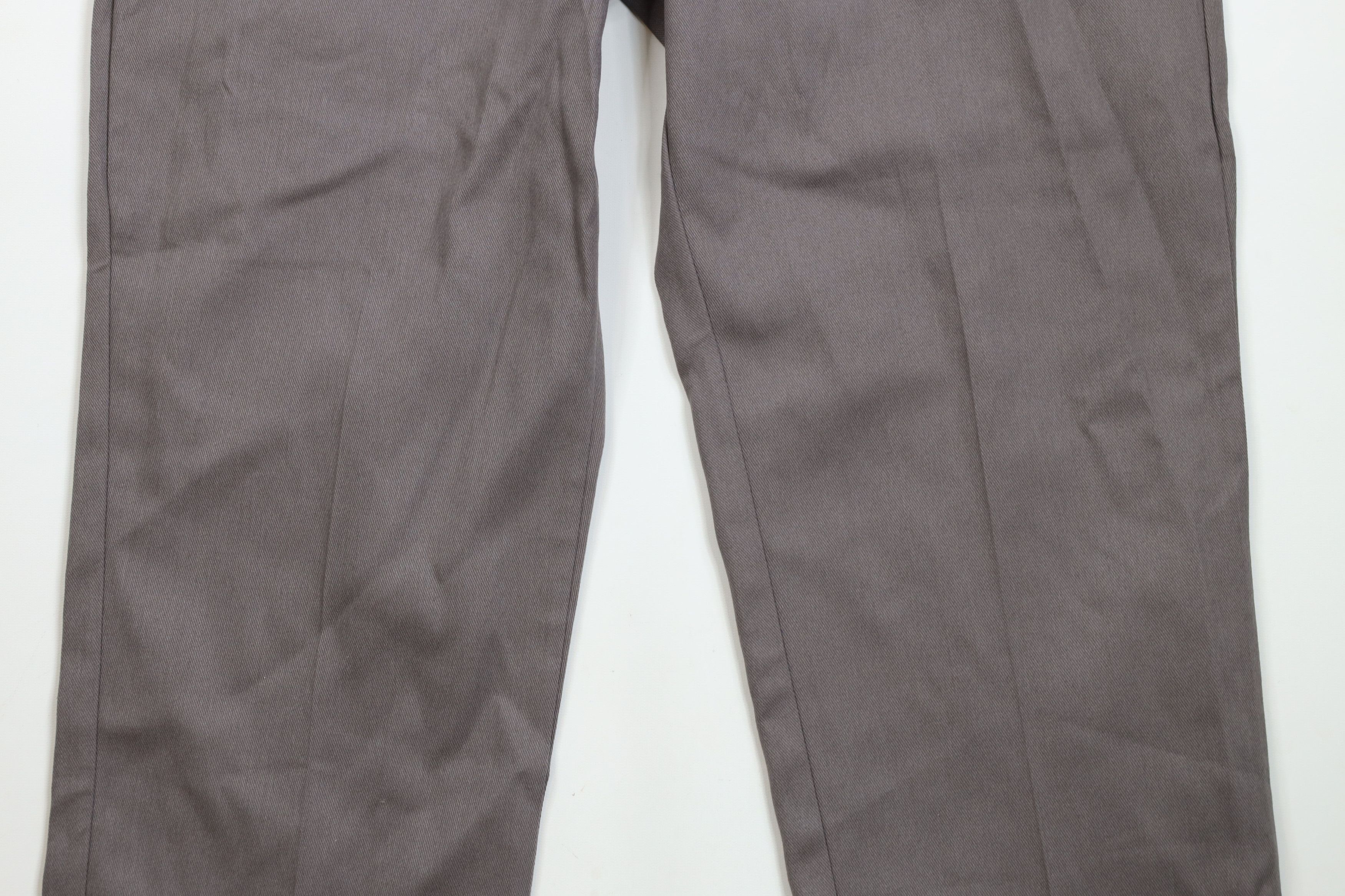 Dickies × Vintage Deadstock Vintage Y2K Dickies Wide Leg Workwear Pants Gray Size US 44 / EU 60 - 3 Thumbnail