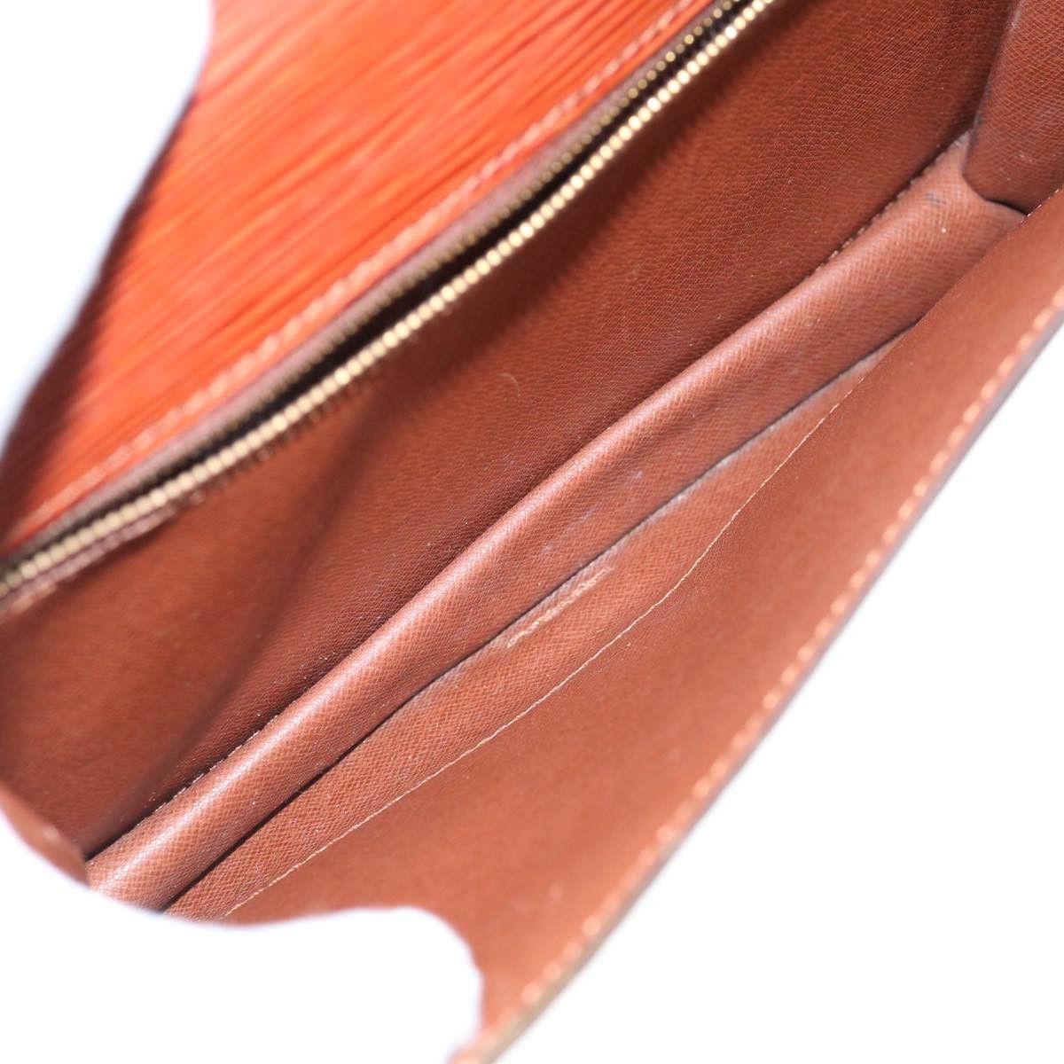 Louis Vuitton LOUIS VUITTON Epi Biface Hand Bag Brown M52323 Size ONE SIZE - 10 Thumbnail