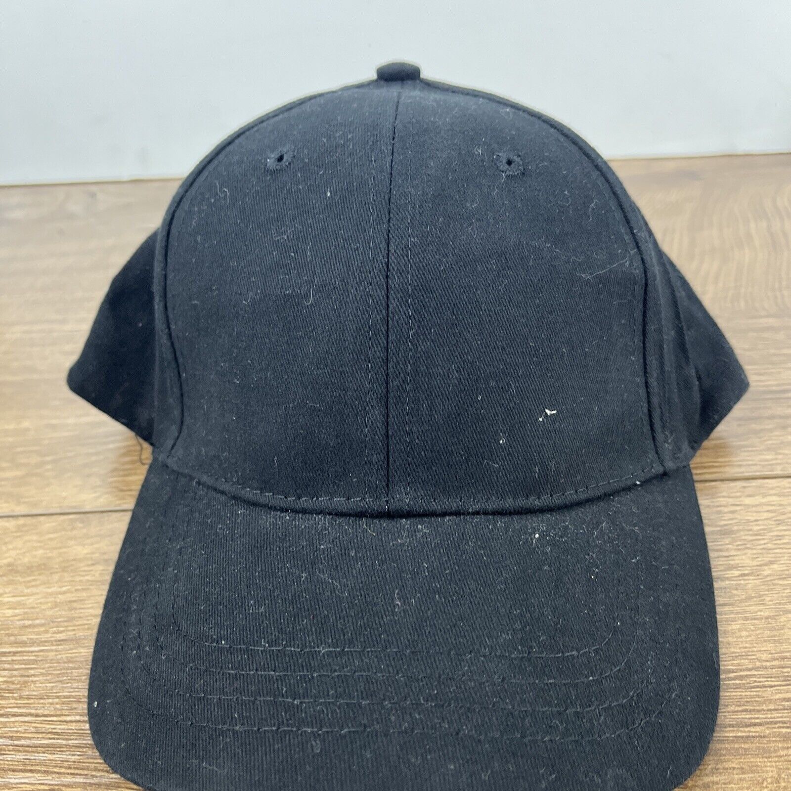 Other Plain Black Baseball Cap Hat Black Adjustable Premier Life H Size ONE SIZE - 7 Thumbnail