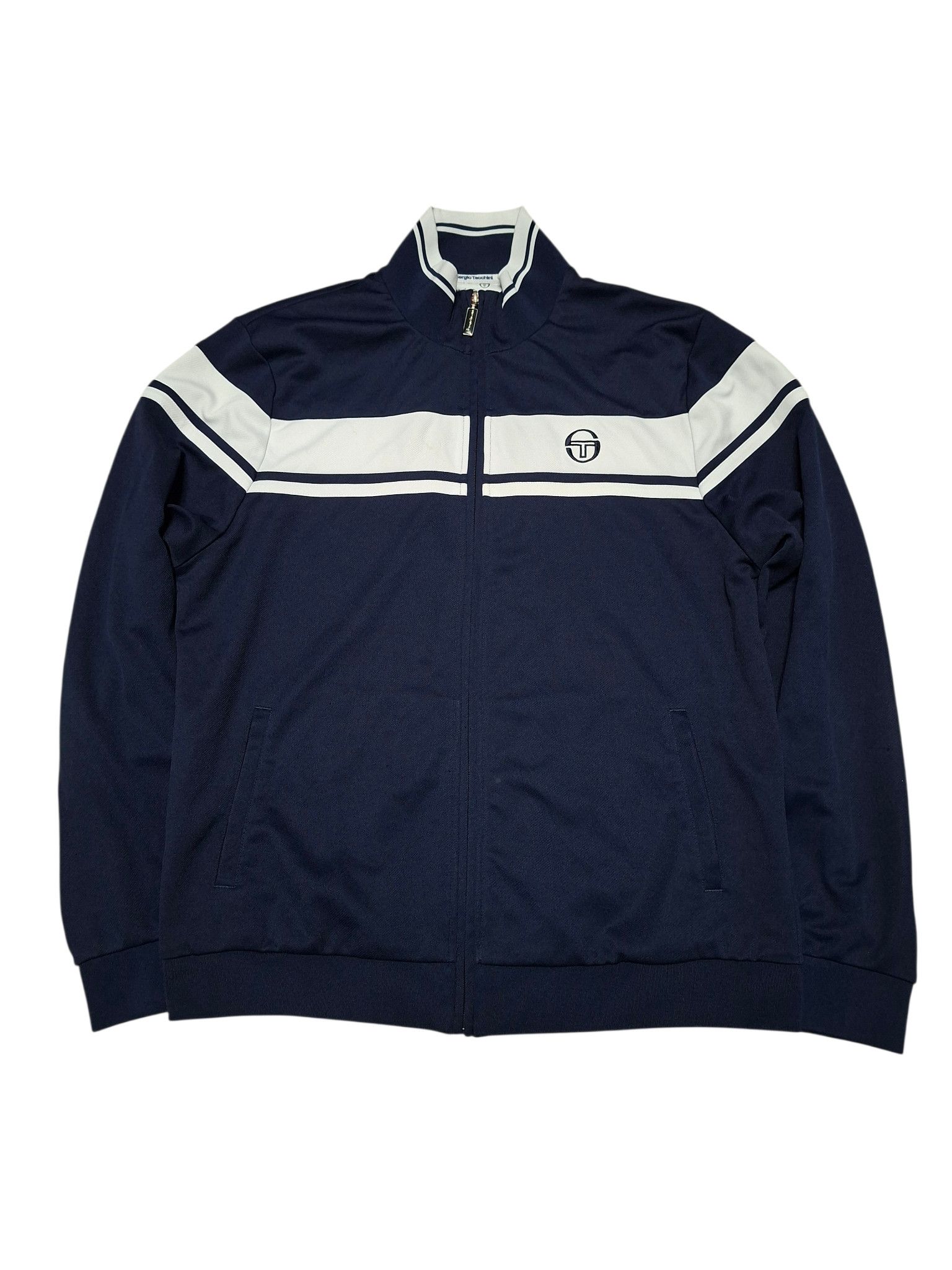 Sergio Tacchini SERGIO TACCHINI VINTAGE TRACK JACKET Size US XXL / EU 58 / 5 - 1 Thumbnail