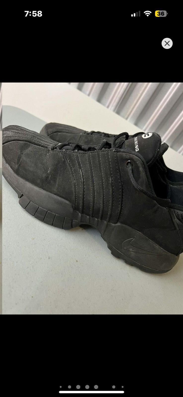 Vintage ***FINAL DROP***RARE 2008 NIKE CROSS TRAINING SHOE 9.5 Size US 9.5 / EU 42-43 - 7 Thumbnail