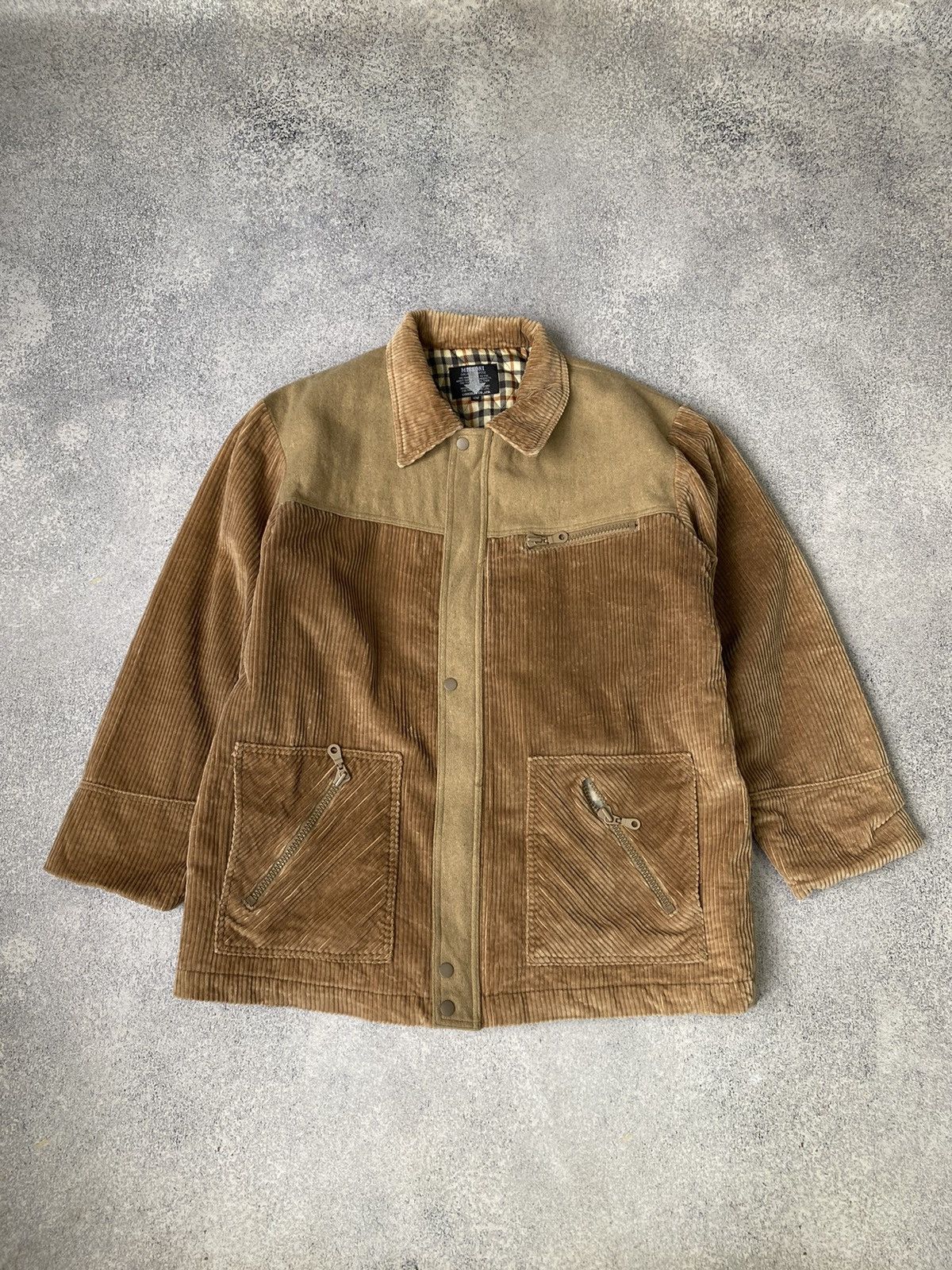 Designer × Missoni × Vintage Vintage Missoni Corduroy Coat Size US L / EU 52-54 / 3 - 4 Thumbnail