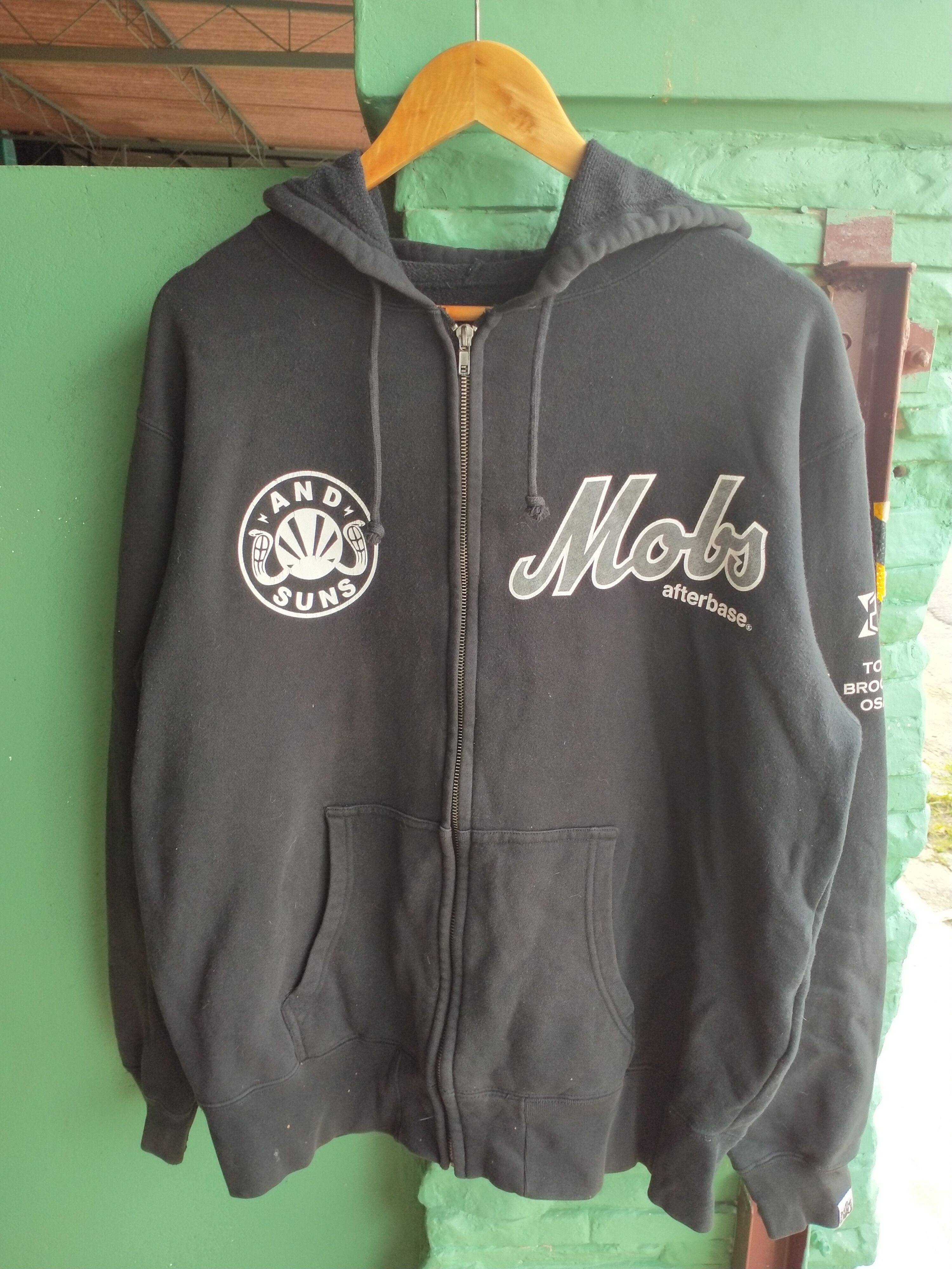 ANDSUNS × Japanese Brand Afterbase japan andsuns zipper hoodie 