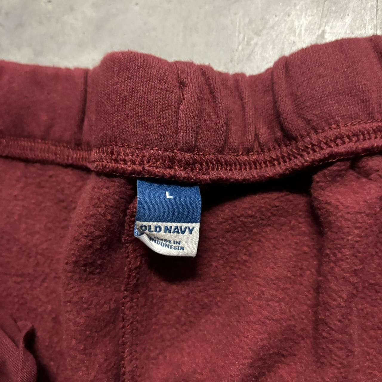 Japanese Brand × Vintage Crazy Vintage Y2K/2000s Baggy Red Skater Wide Leg Essential Sweatpants! Size US 34 / EU 50 - 5 Thumbnail