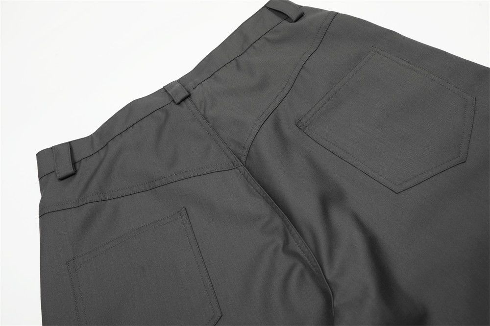 Japanese Brand Men's irregular button casual loose wide-leg scimitar pants Size US 32 / EU 48 - 5 Thumbnail