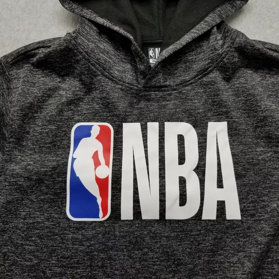 NBA NBA Basketball Hoodie Mens Medium Pullover Pockets Logo Size US M / EU 48-50 / 2 - 3 Thumbnail