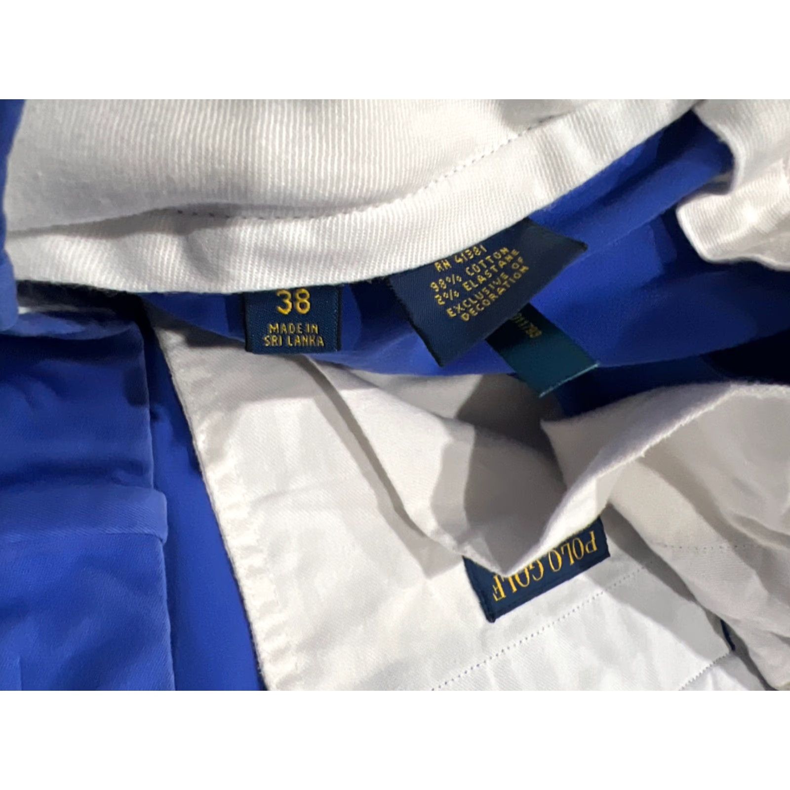 Polo Ralph Lauren Polo Ralph Lauren Polo Ralph Lauren Men’s Blue Cotton Twill Golf Classic Fit Shorts 38 Size Regular Size US M / EU 48-50 / 2 - 8 Thumbnail