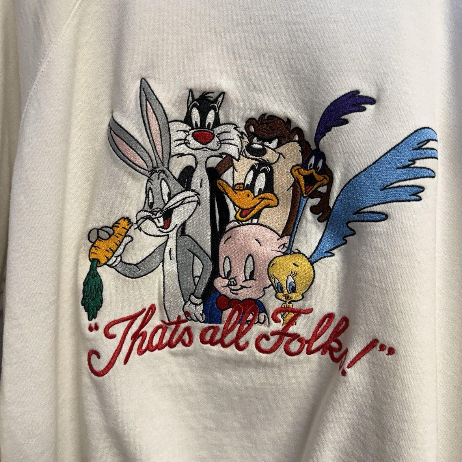 Vintage Vintage Looney Tunes Acme Sweatshirt Crew Neck 90s Size US XL / EU 56 / 4 - 4 Thumbnail