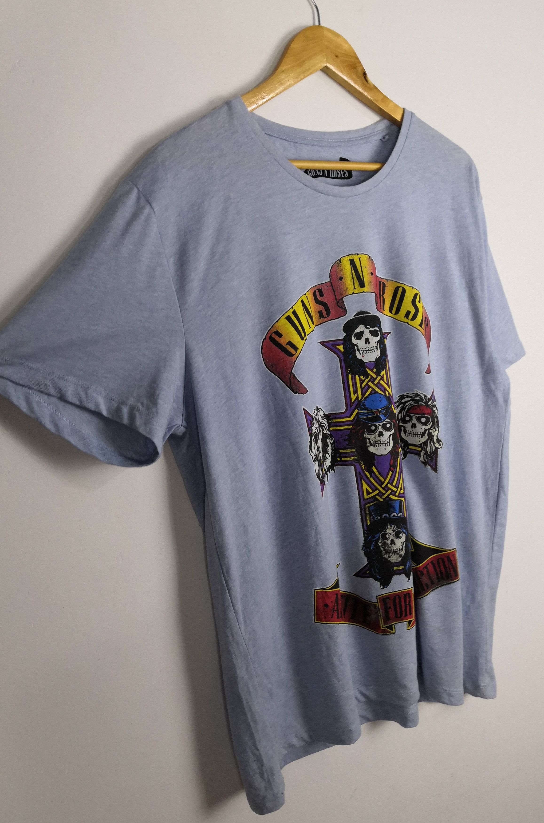 Band Tees Vintage Guns N' Roses T-Shirt Appetite For Destruction Tee Size US XL / EU 56 / 4 - 2 Thumbnail