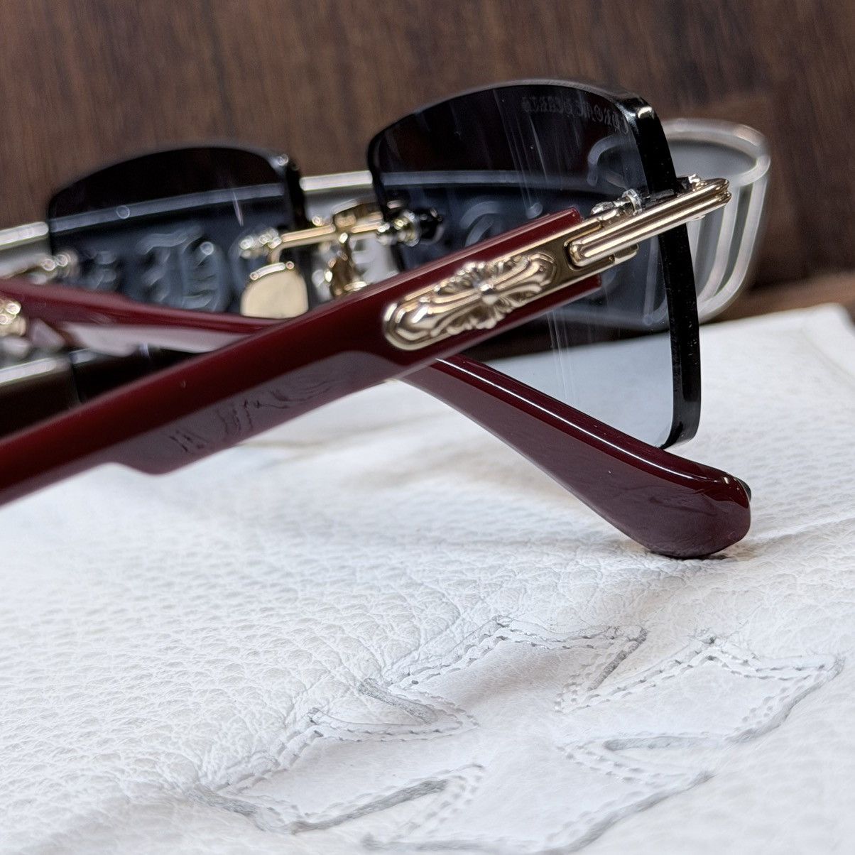 Chrome Hearts Chrome Hearts DEEP II Sunglasses Size ONE SIZE - 12 Thumbnail