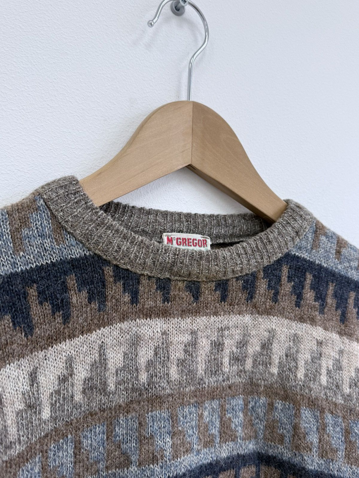 McGregor Vintage 70s McGregor Wool Alpaca Curt Cobain Style Sweater Size US M / EU 48-50 / 2 - 5 Thumbnail