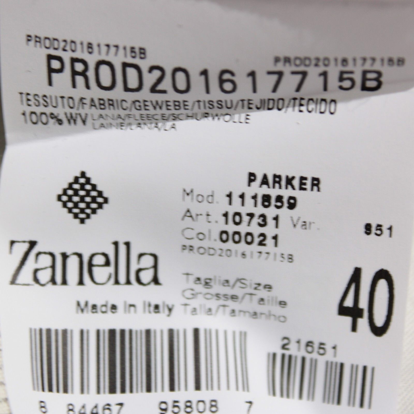 Zanella Zanella New with tags Dress Pants Size 40 US In Gray Size US 40 / EU 56 - 8 Thumbnail