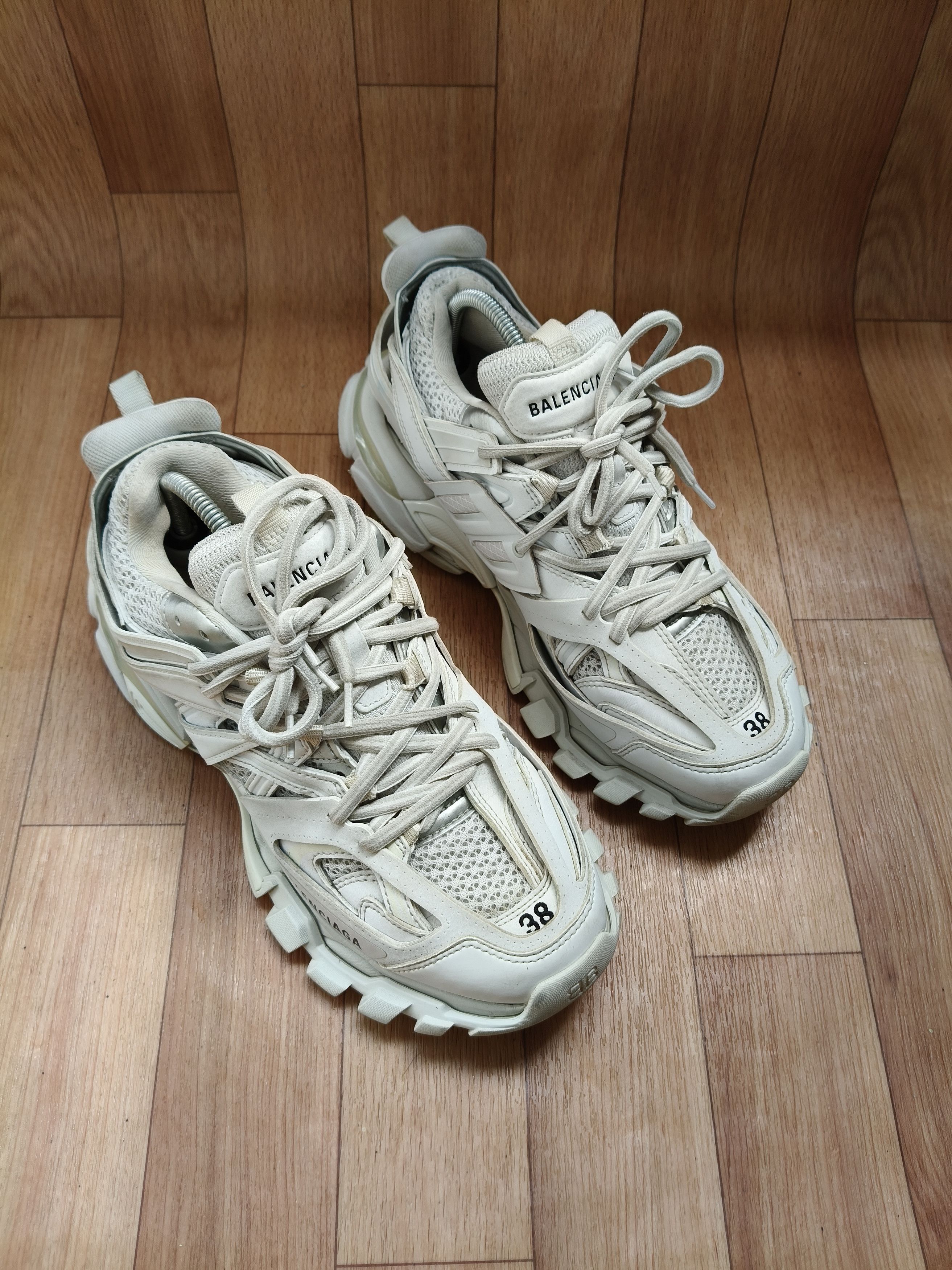 Balenciaga BALENCIAGA TRACK WHITE Size US 8 / IT 38 - 7 Thumbnail