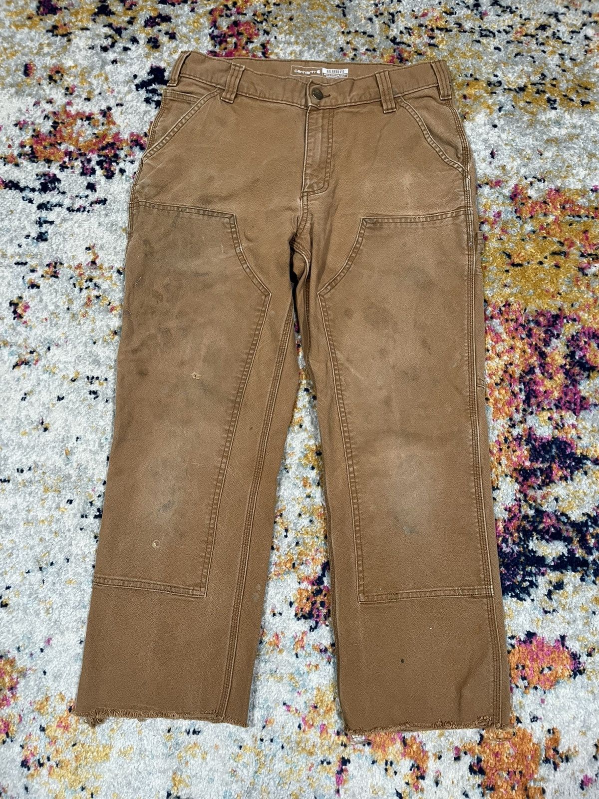 Carhartt Carhartt Double Knees Workwear 32 Size US 32 / EU 48 - 2 Thumbnail