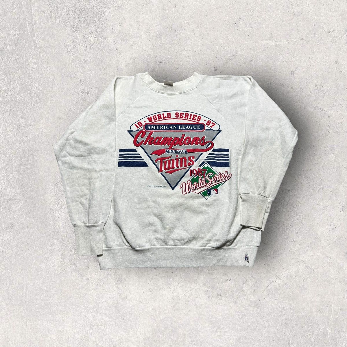 MLB Vintage Minnesota Twins 1987 ALCS Champions sweatshirt Size US L / EU 52-54 / 3 - 1 Thumbnail