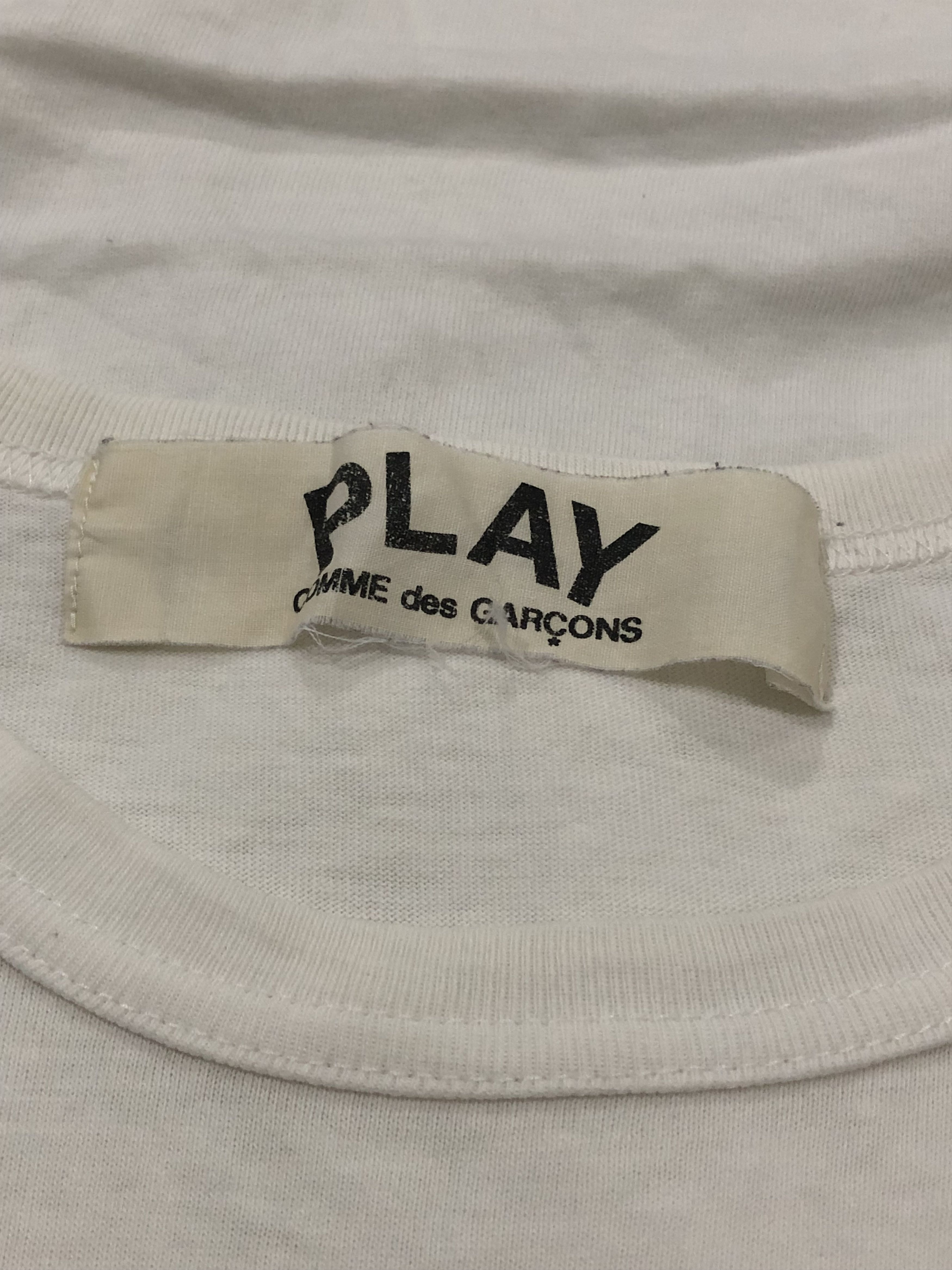 Comme des Garcons PLAY × Designer × Vintage Vintage COMME des GARÇONS PLAY Tshirt Size US M / EU 48-50 / 2 - 4 Thumbnail